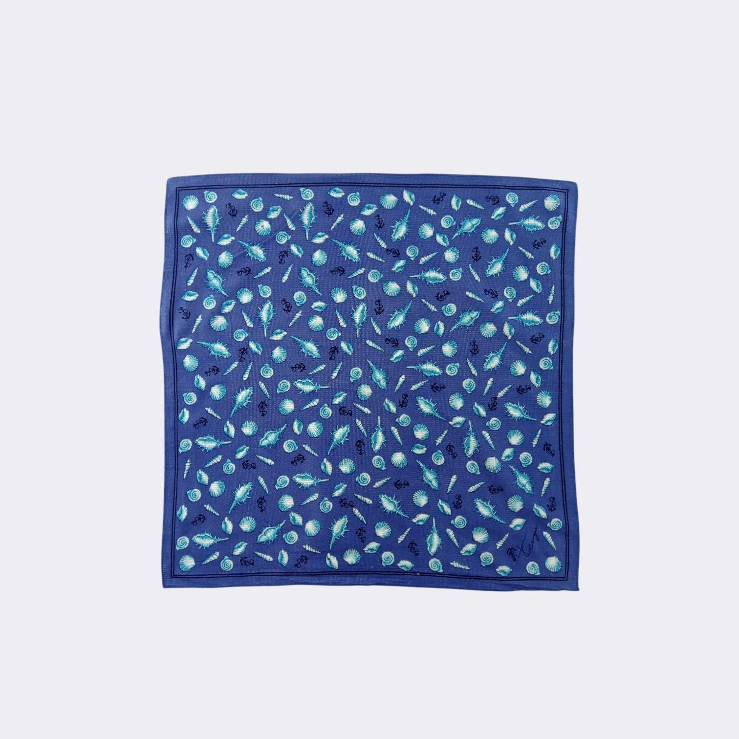 Kenzo × Vintage Vintage Kenzo Handkerchief Neckerchief Bandana H201I Size ONE SIZE - 2 Thumbnail