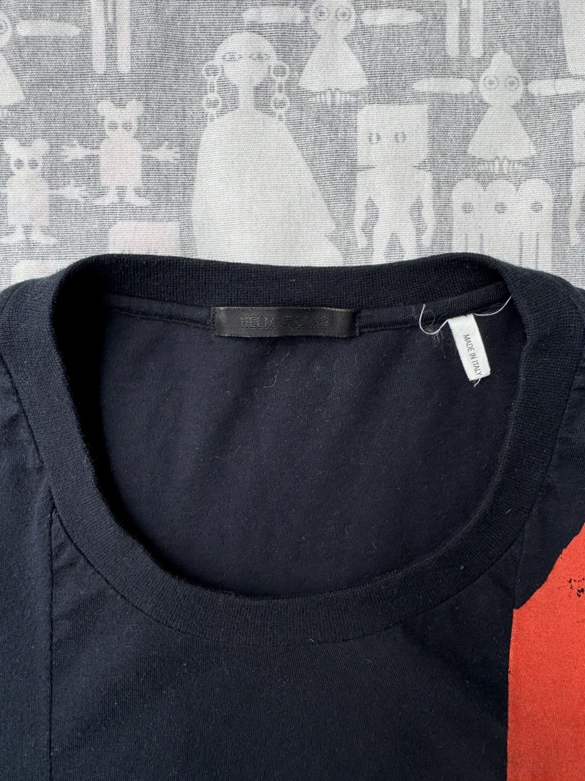 Helmut Lang Helmut Lang SS03 Abstract Printed T-Shirt Size US M / EU 48-50 / 2 - 6 Thumbnail