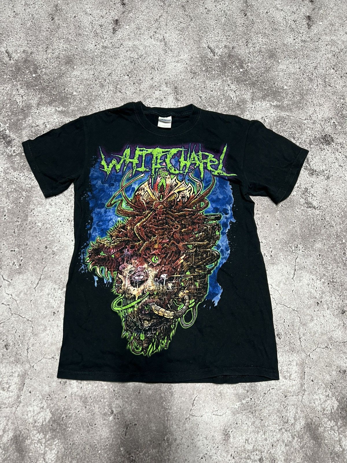 White Chapel Death Metal Crazy Vintage Style Band Tee