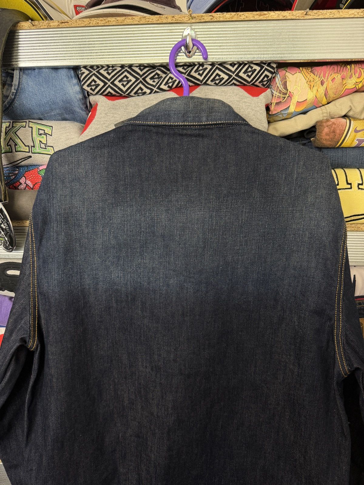 RRL Ralph Lauren RRL Double RL Denim Washed Truck Jacket Size US M / EU 48-50 / 2 - 8 Thumbnail