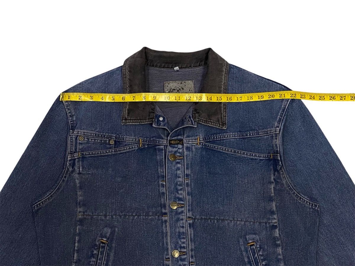 Marithe + Francois Girbaud 90s Marithe Francois Girbaud Corduroy Switching Denim Jacket Size US L / EU 52-54 / 3 - 19 Thumbnail