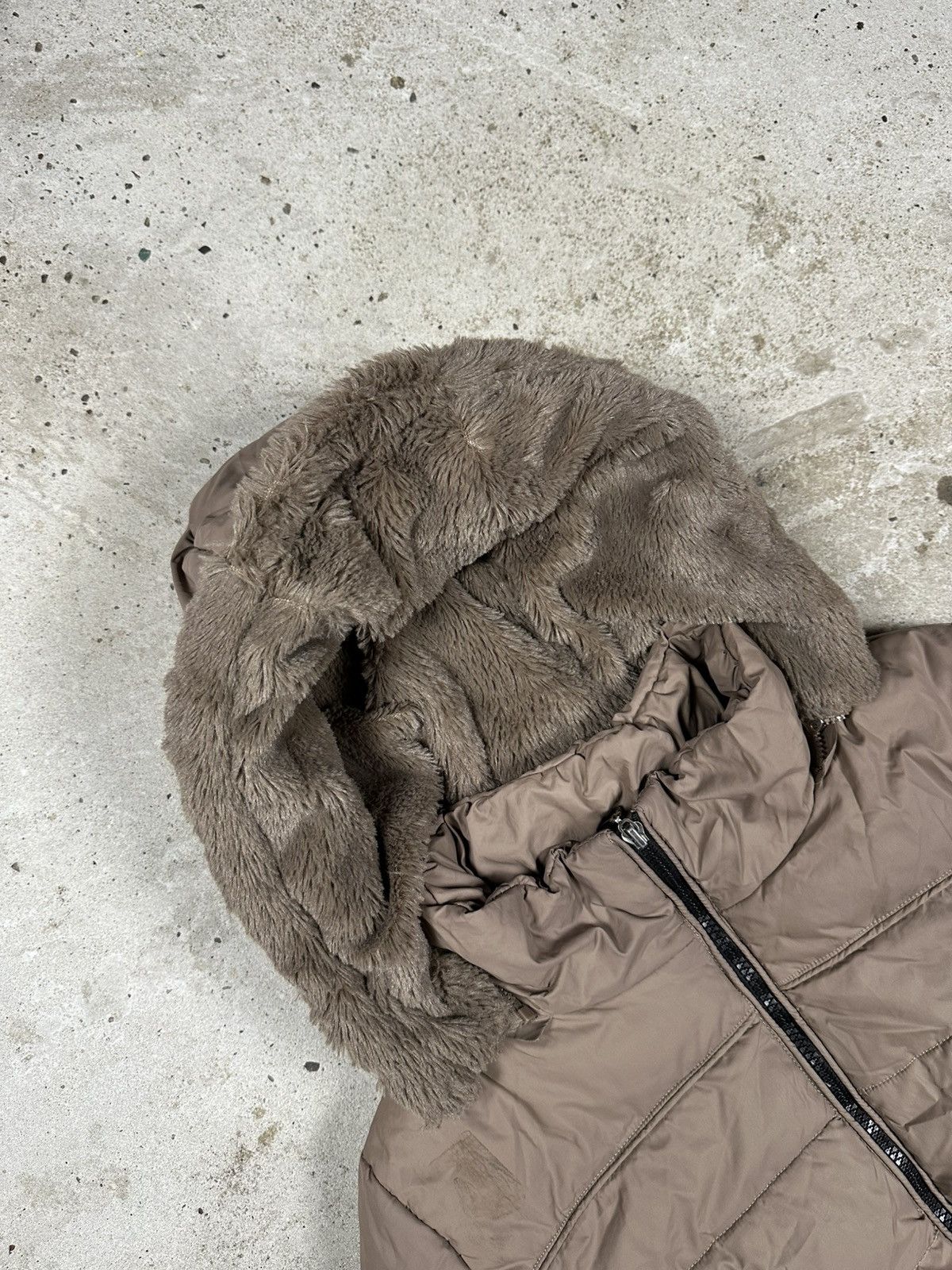 If Six Was Nine × Japanese Brand × Le Grande Bleu (L.G.B.) Vintage Y2K Faux Fur Bomber Jacket Hooded Utility Size US S / EU 44-46 / 1 - 7 Thumbnail