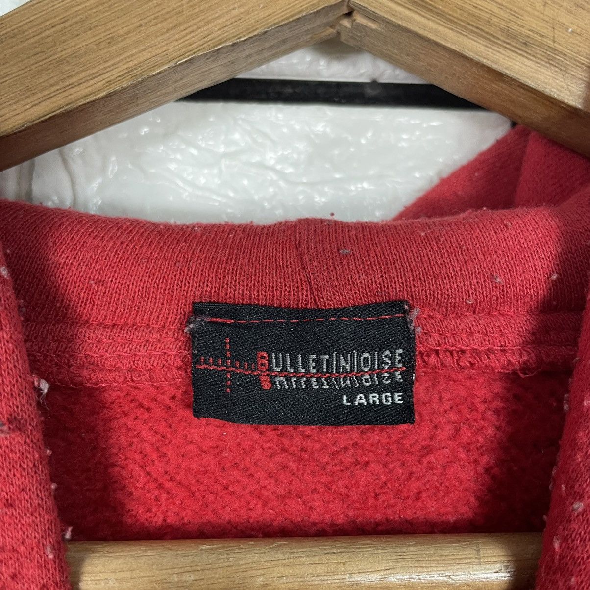 Japanese Brand Bullet Noise Fat Slim Red Hoodie Size US L / EU 52-54 / 3 - 14 Thumbnail