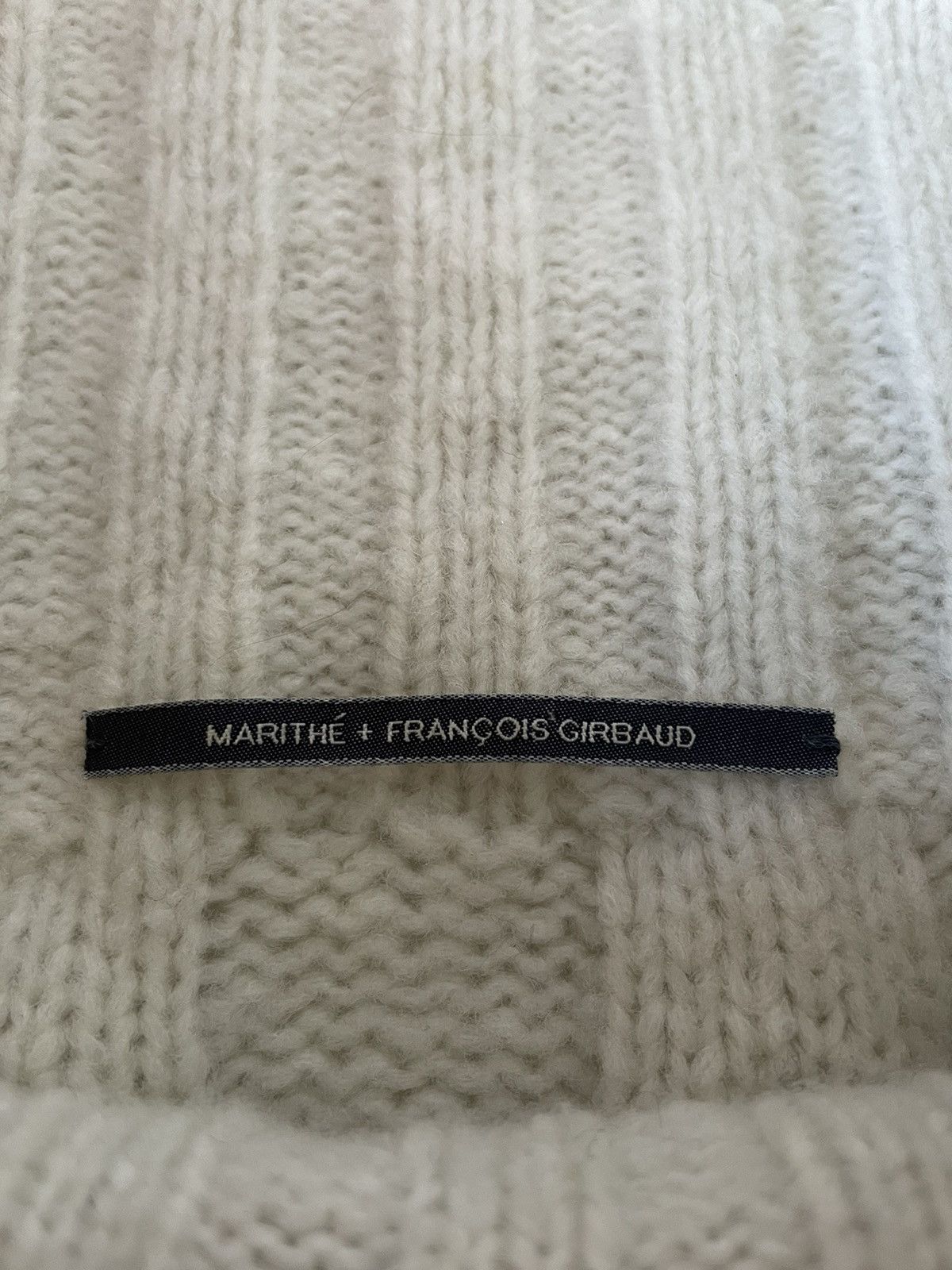 Marithe + Francois Girbaud × Vintage *RARE* Marithe + Francois Girbaud Wool Cardigan Sweater 90’s Size M / US 6-8 / IT 42-44 - 9 Thumbnail