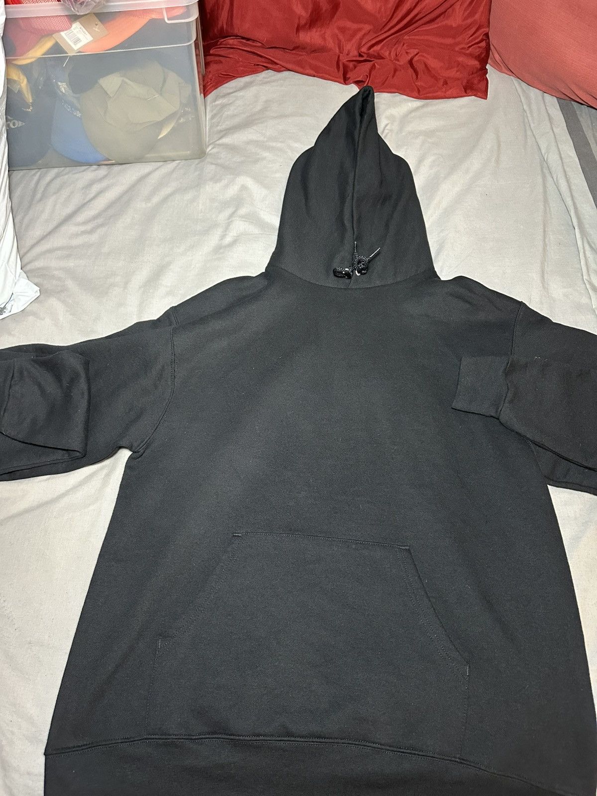 Champion × Designer Black Champion hoodie Size US L / EU 52-54 / 3 - 5 Thumbnail