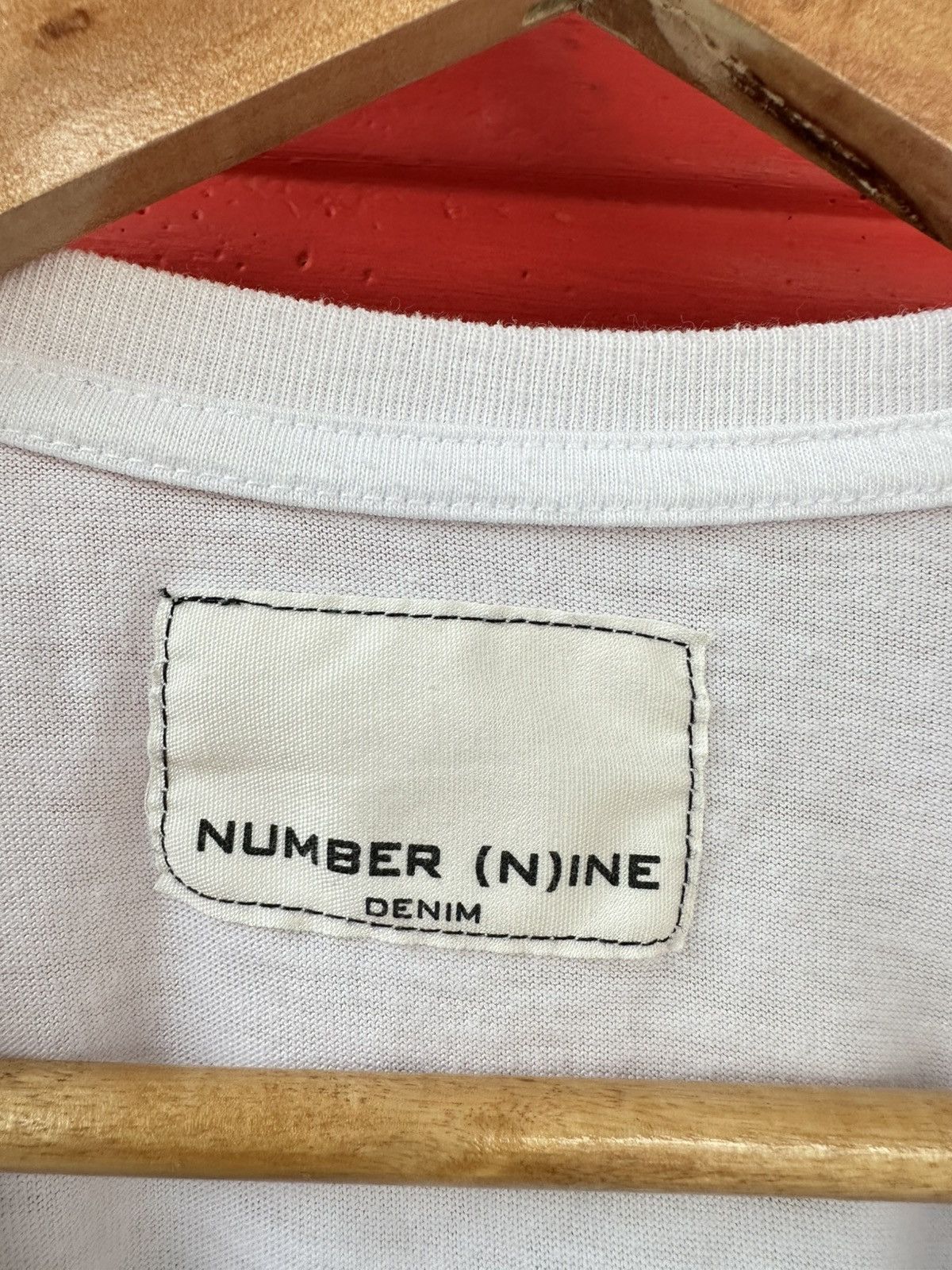 Number (N)ine Number (N)ine Box Logo Spellout Tee Size US M / EU 48-50 / 2 - 3 Thumbnail