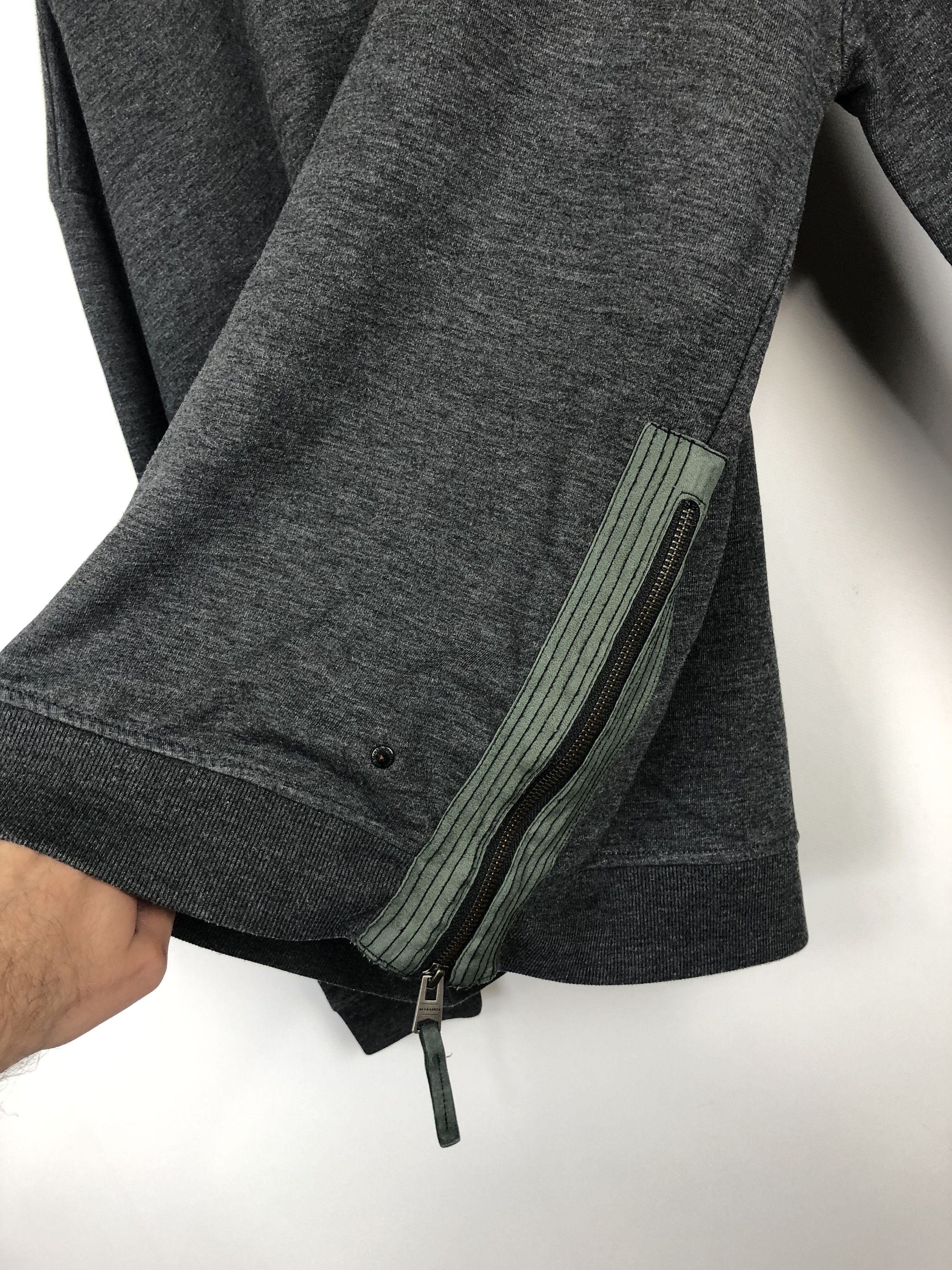 Allsaints Allsaints Sweatshirt Aika Crew Gray size M Size US M / EU 48-50 / 2 - 7 Thumbnail