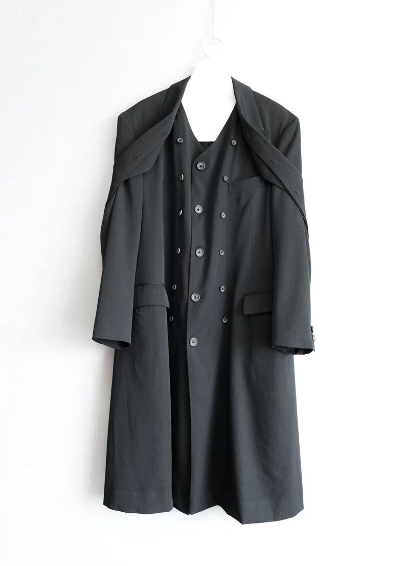 Yohji Yamamoto Yohji Yamamoto 11 AW Double Raven Plain Edition coat 2503-N Size US S / EU 44-46 / 1 - 3 Thumbnail