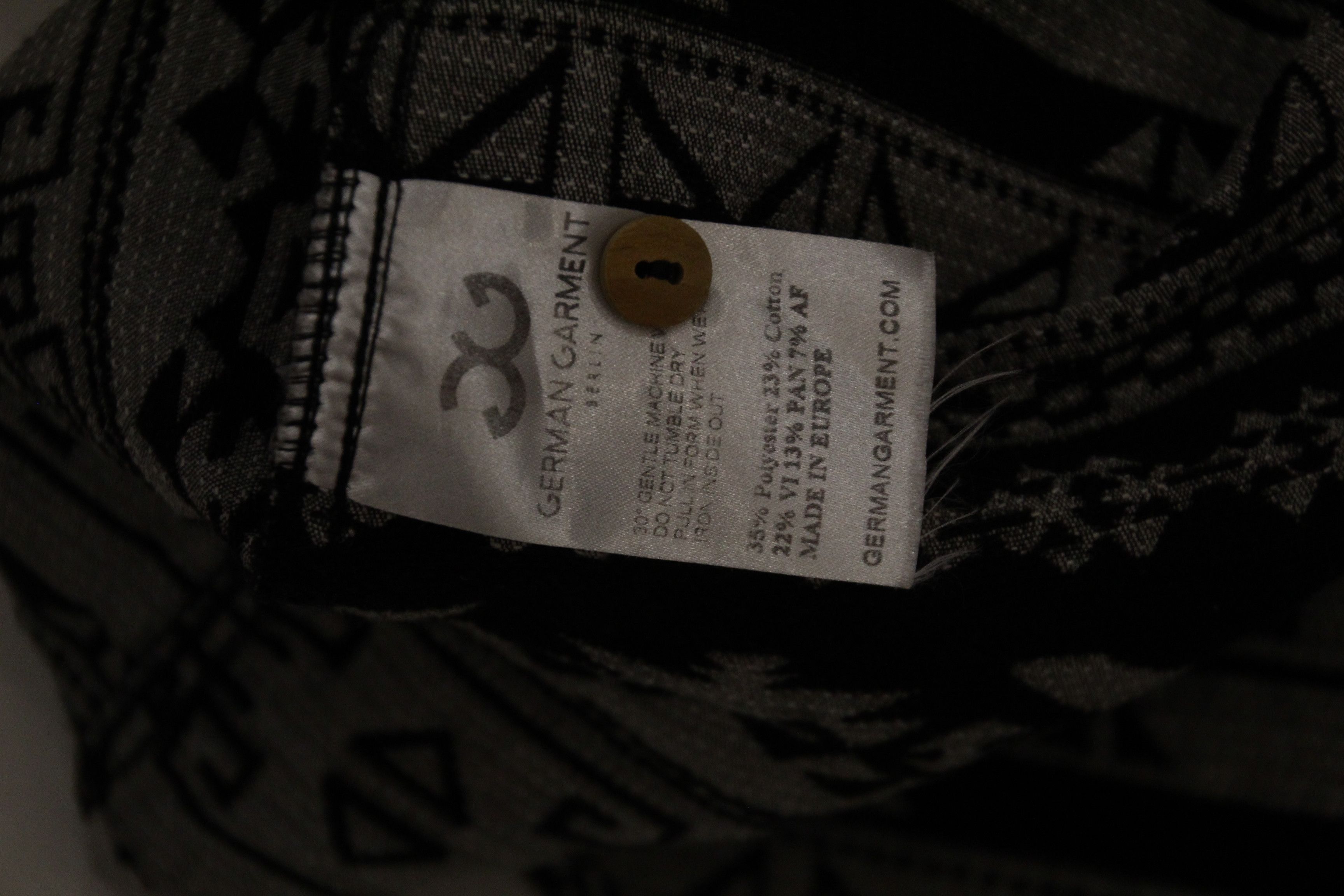 Flannel DEADSTOCK! GERMAN GARMENT Berlin Rugged Flannel Aztec Shirt Size US L / EU 52-54 / 3 - 11 Thumbnail