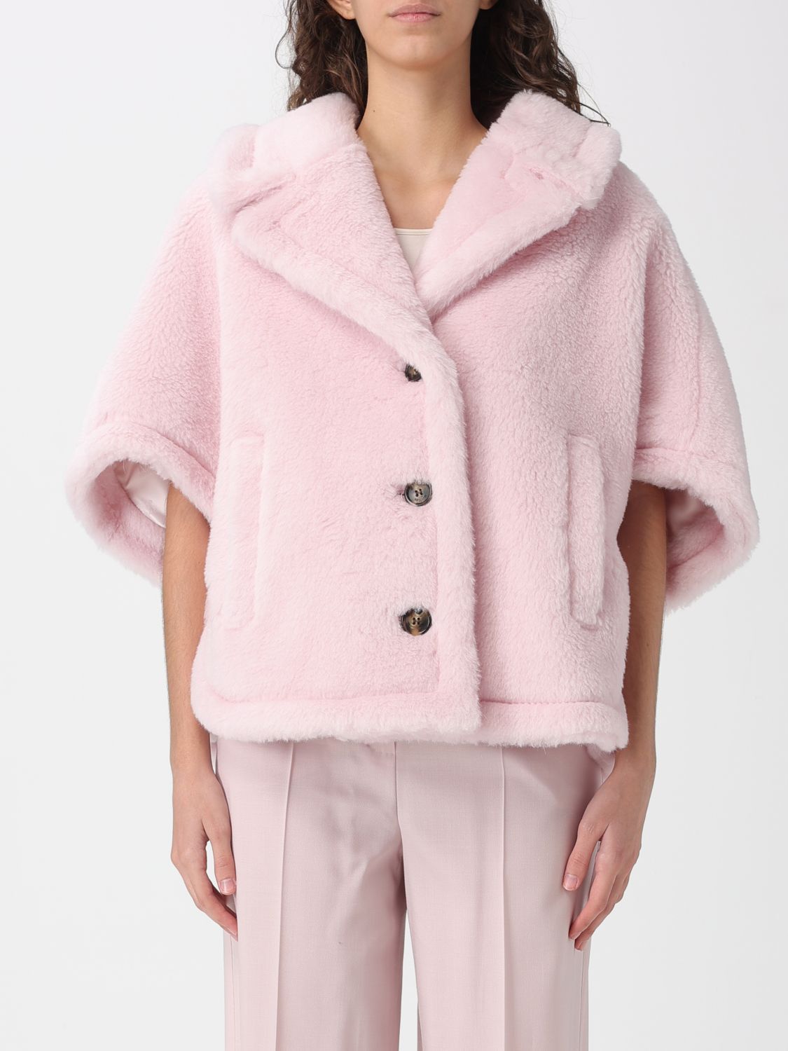 Max Mara Max Mara Jacket Woman Pink Size M / US 6-8 / IT 42-44 - 1 Thumbnail