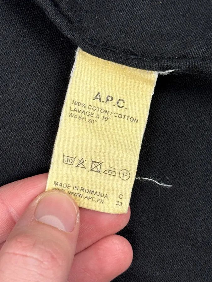 A.P.C. A.P.C. Black Minimalist Parka Jacket Size US M / EU 48-50 / 2 - 14 Thumbnail