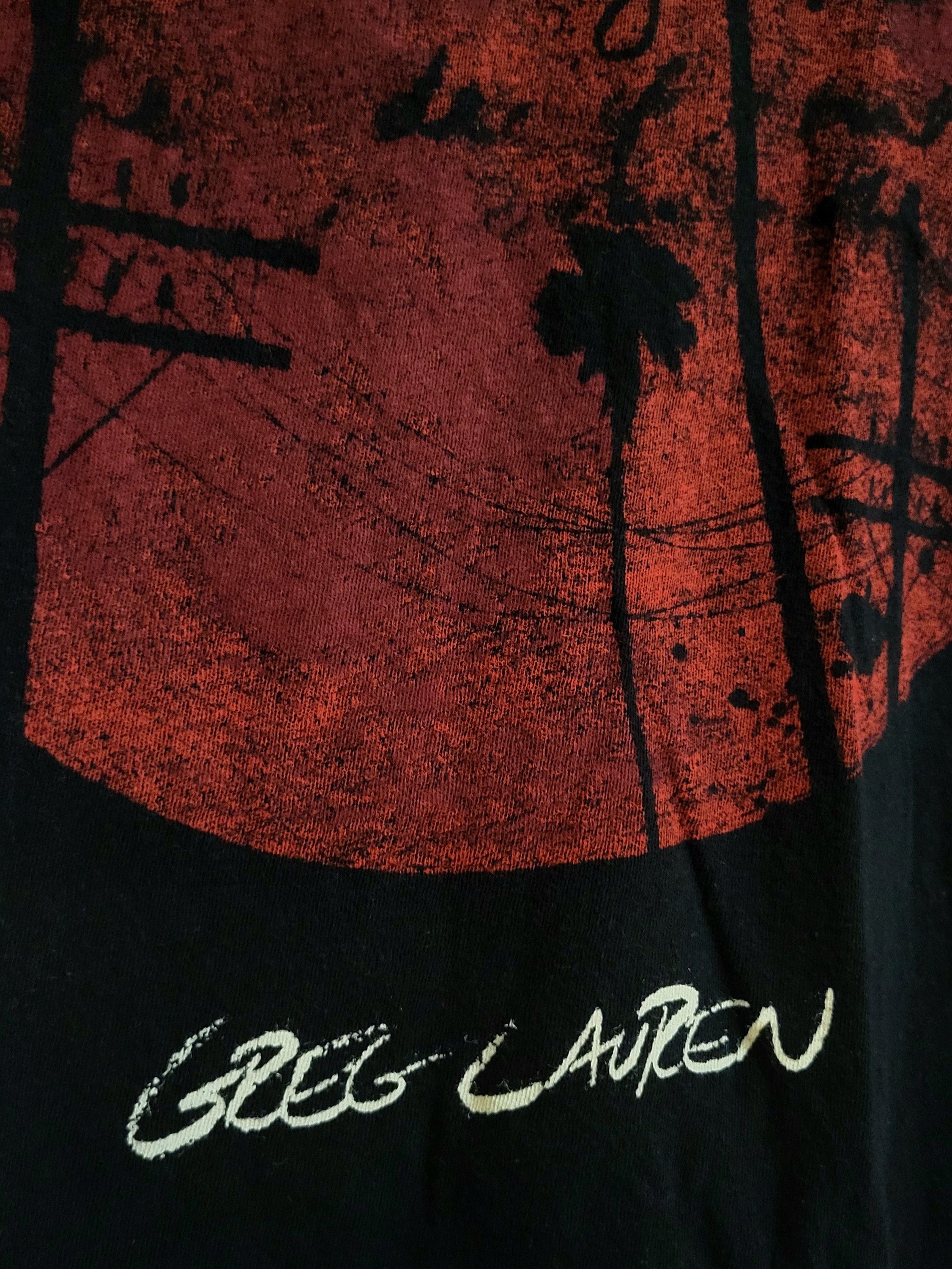Greg Lauren Blood Moonshadows Recycled Cotton Unisex Tee Size US L / EU 52-54 / 3 - 4 Thumbnail