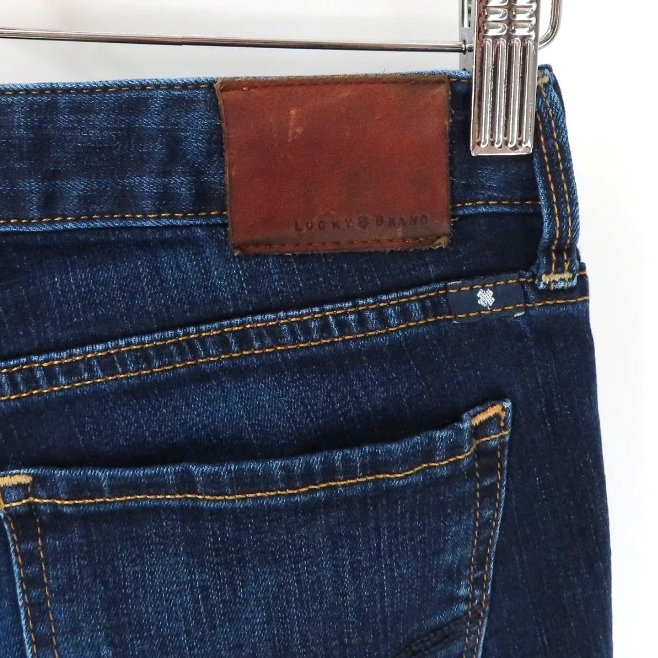 Lucky Brand Lucky Brand Lolita Skinny Womens Jeans Ankle 29in Inseam Blue Denim 2 Regular 5-Pocket Size 26" / US 2 / IT 38 - 5 Thumbnail