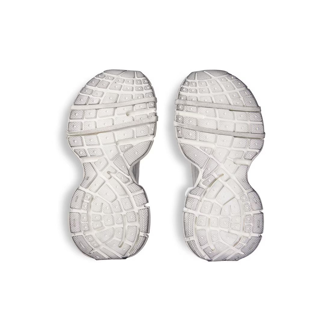 Balenciaga o1bcso1str0325 3XL Summer Mesh Sneakers in White/Grey Size US 9 / EU 42 - 6 Thumbnail