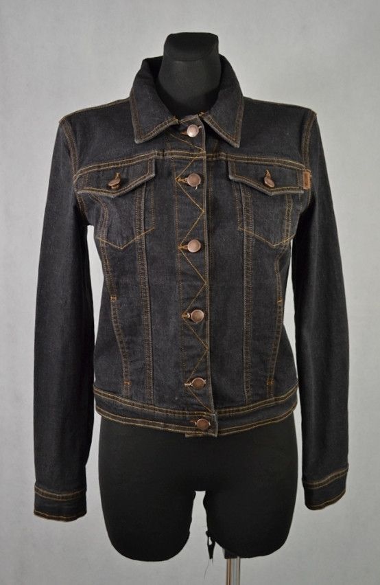 Moschino × Vintage Vintage Moschino Denim Jacket Size M / US 6-8 / IT 42-44 - 1 Thumbnail