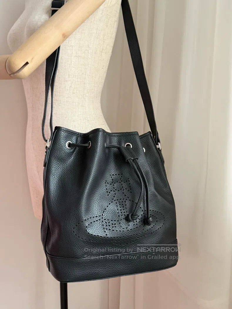 Vivienne Westwood Vivienne Westwood size os Perforated Saturn Drawstring Buck Size ONE SIZE - 1 Thumbnail