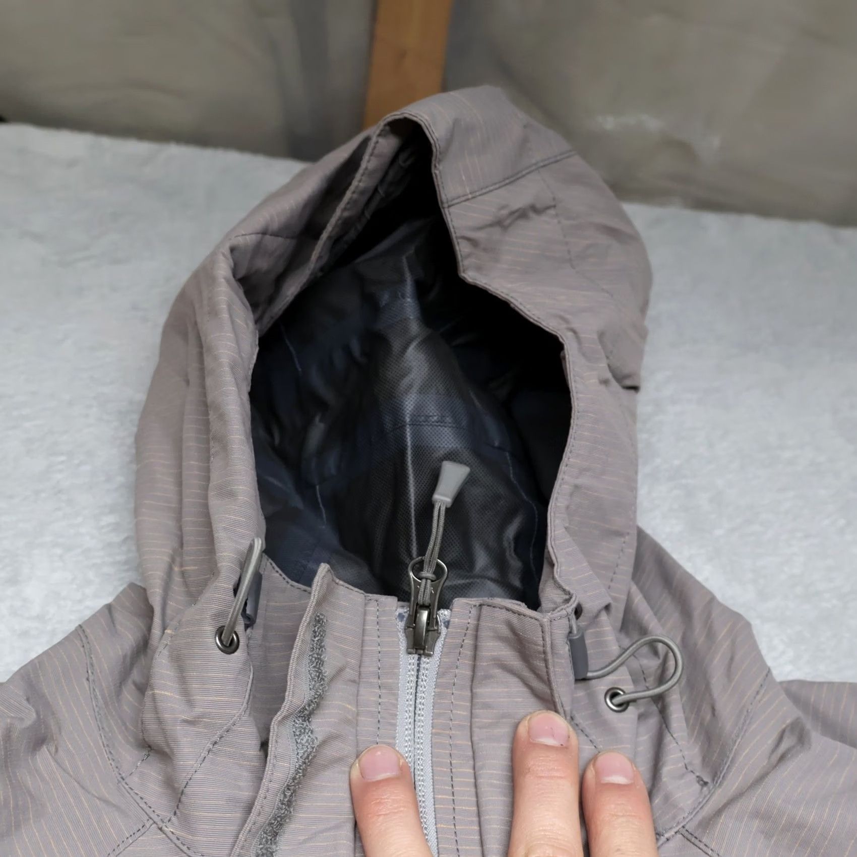 The North Face North Face Jacket Women Small Brown Waterproof Hooded Full Zip Wind Rain Outdoor Size S / US 4 / IT 40 - 7 Thumbnail