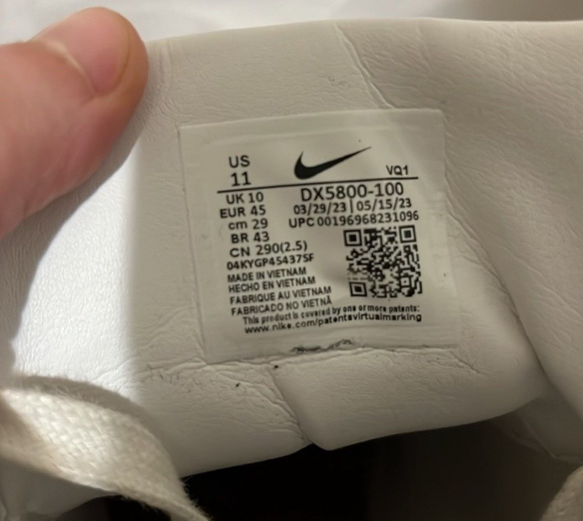 Nike Nike Blazer Phantom Sneaker Size US 11 / EU 44 - 5 Thumbnail
