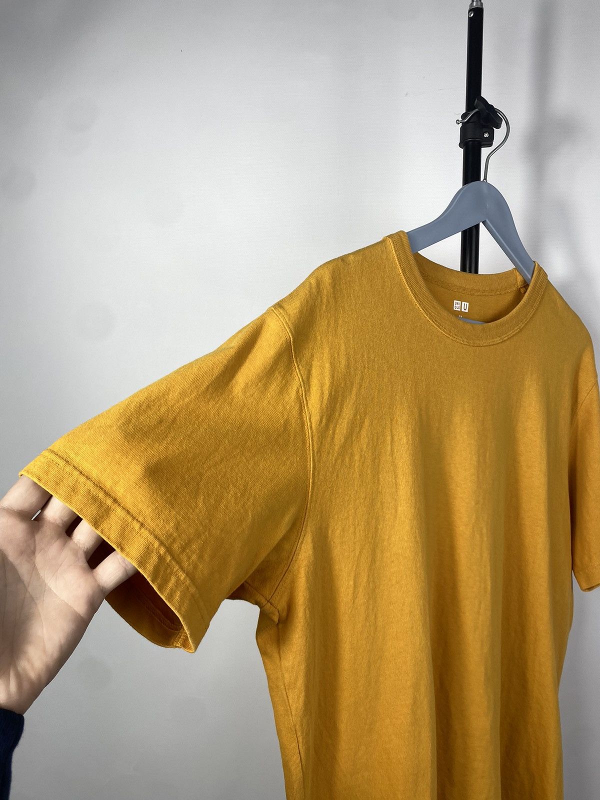 Japanese Brand × Vintage QNI QLO Japanese Style Faded Blank Tee shirt Y2K rare Size US M / EU 48-50 / 2 - 2 Thumbnail