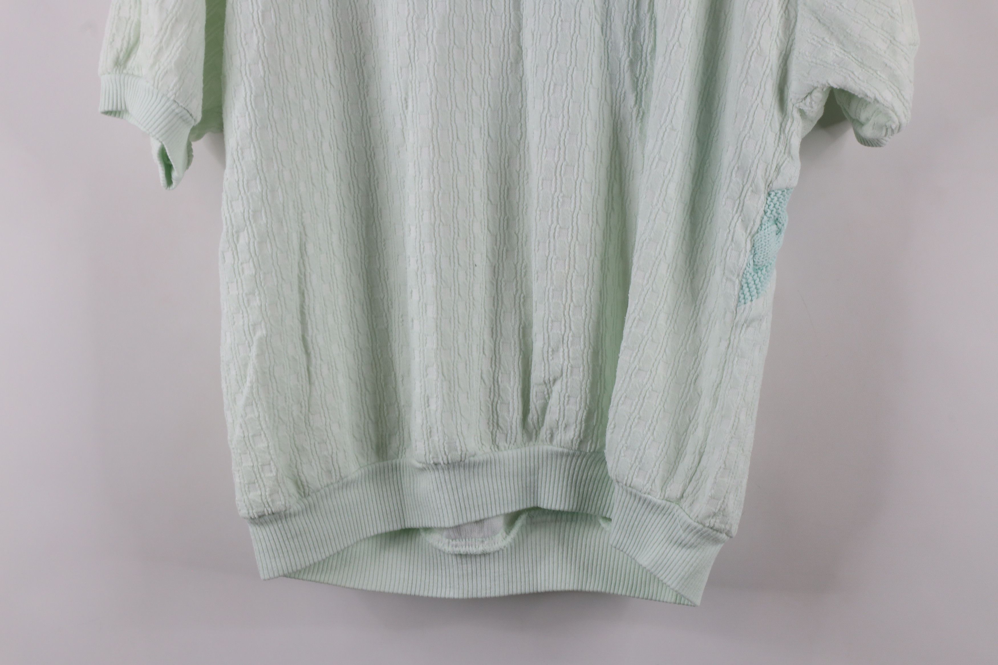 Vintage Vintage 90s Streetwear Knit Short Sleeve T-Shirt USA Size S / US 4 / IT 40 - 13 Thumbnail