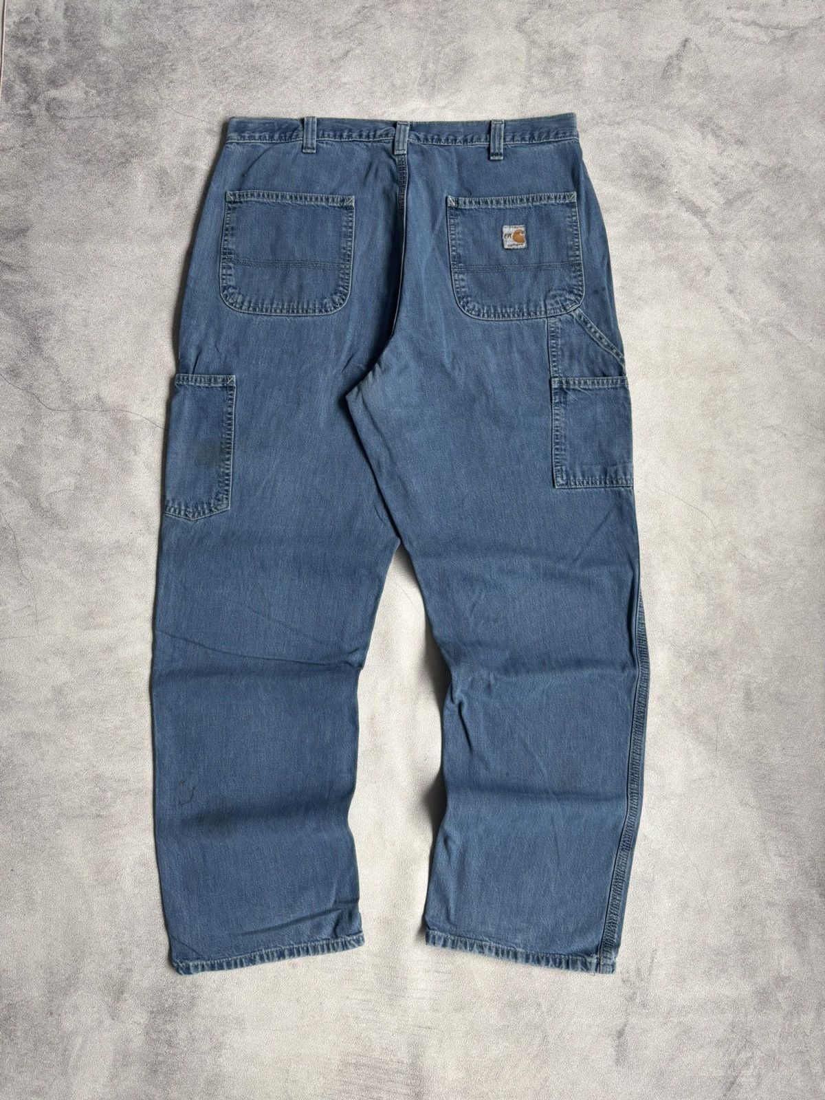 Carhartt carhartt carpenter FR290 size 36 relaxed fit Size US 36 / EU 52 - 1 Thumbnail