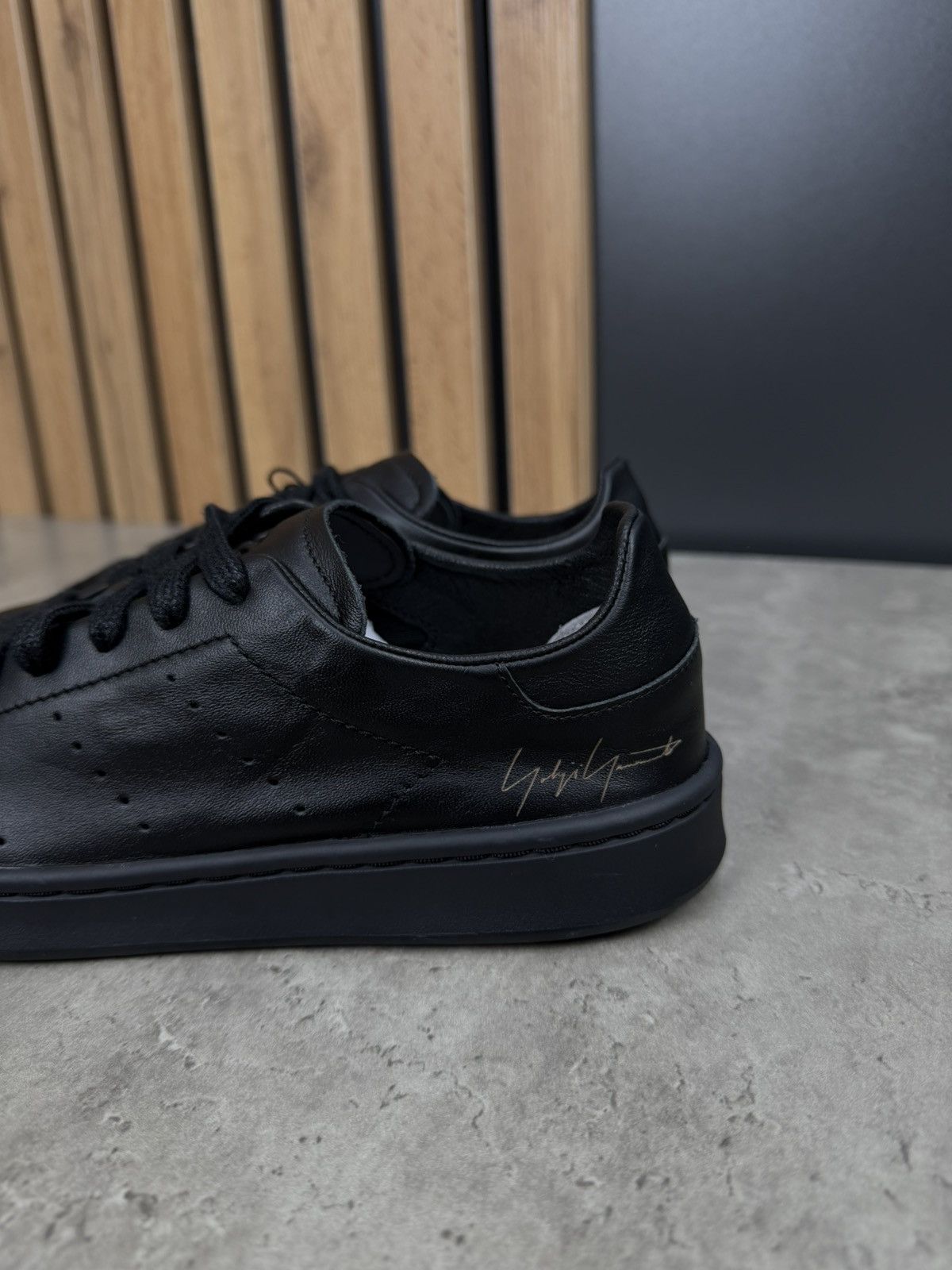 Y-3 Adidas Y-3 Stan Smith Black Size US 6.5 Size US 6.5 / EU 39-40 - 2 Thumbnail