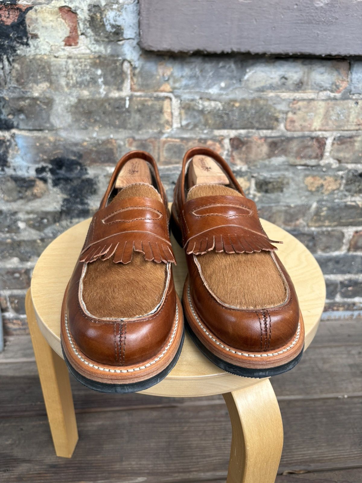 Our Legacy Our Legacy Commando Loafer Pony Hair Sz 46 | Grailed