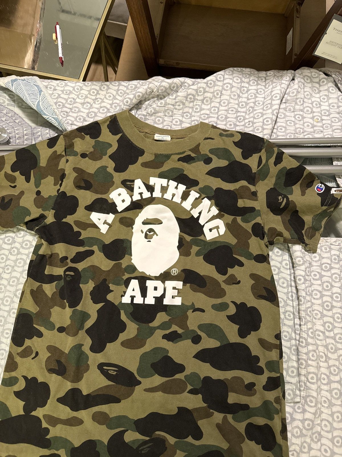 チャンピオンA BATHING APE x CHAMPION 1st Camo