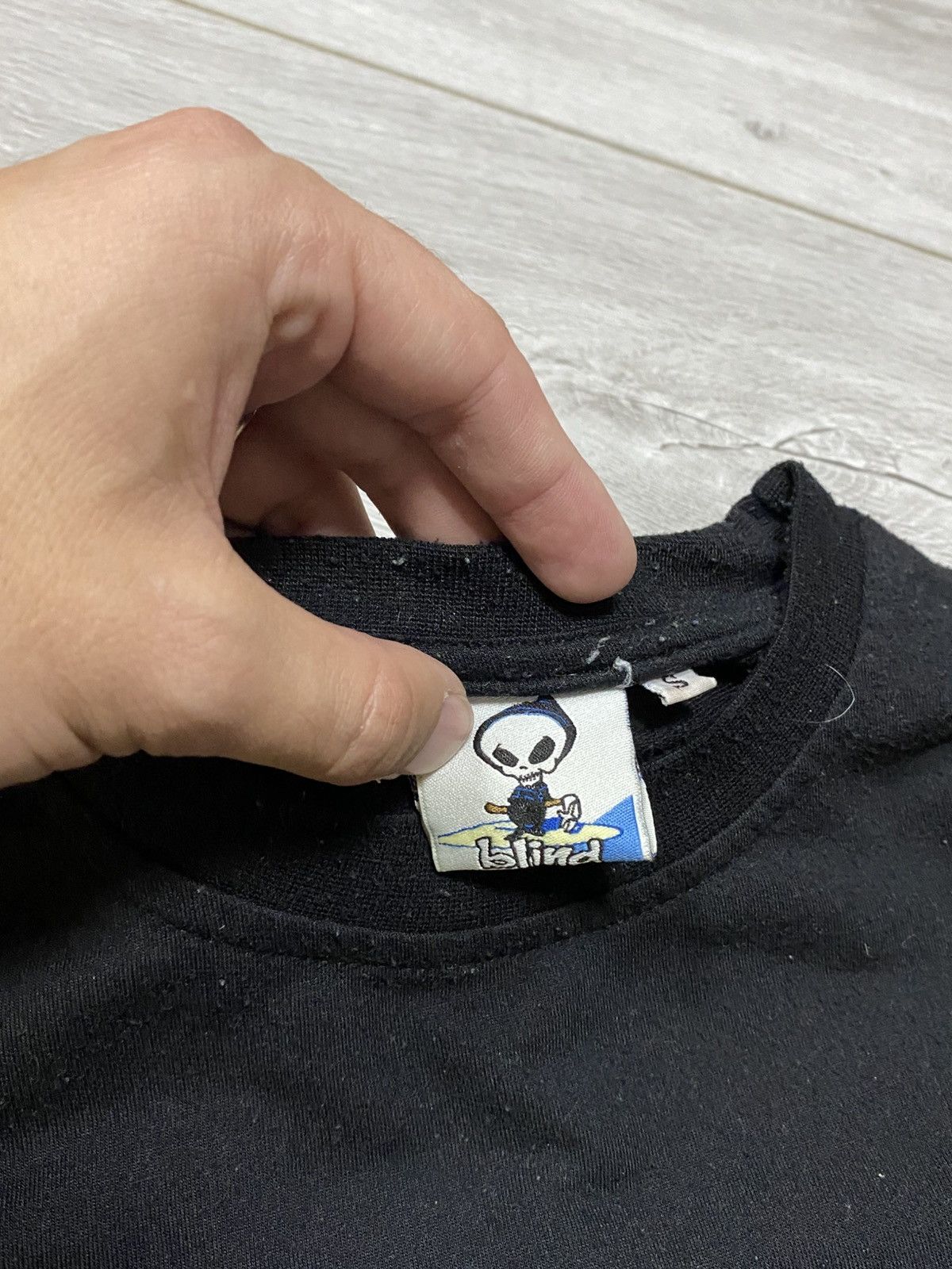 Blind Skateboards Blind skate vintage reaper black jack skull logo t-shirt Size US S / EU 44-46 / 1 - 3 Thumbnail