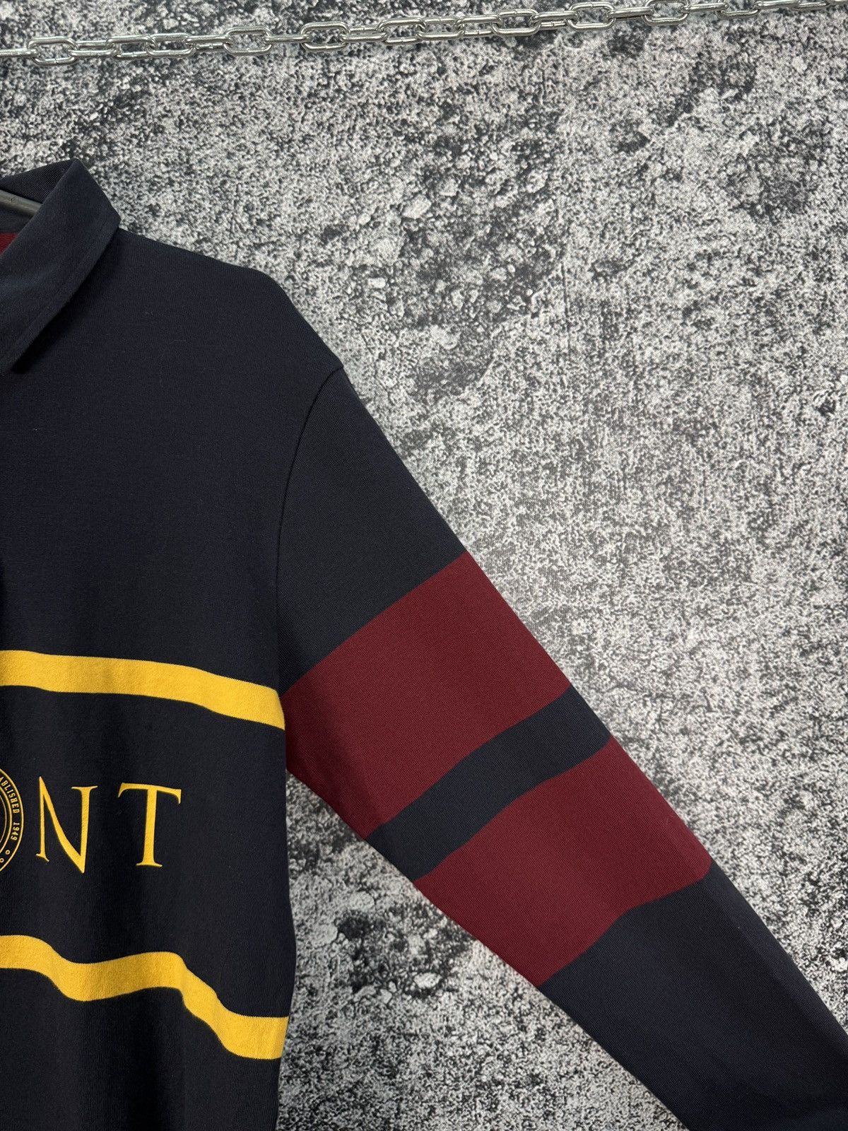 Gant GANT Vintage Polo Long Sleeve Rugby Shirt Big Logo Size M Size US M / EU 48-50 / 2 - 6 Thumbnail