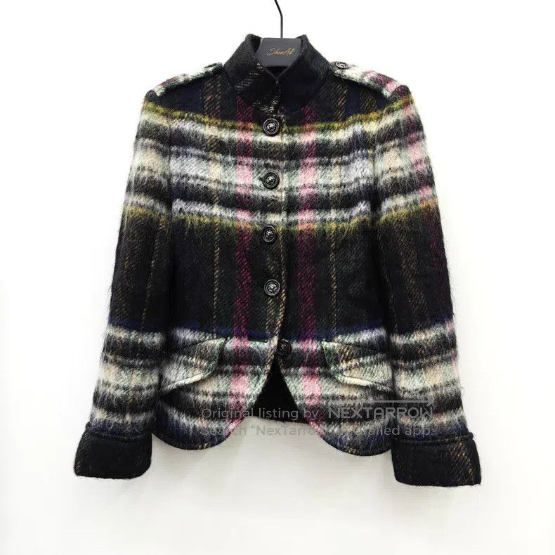 Chanel Chanel Edinburgh Series Plaid Wool Double Pocket Jacket Size XS / US 0-2 / IT 36-38 - 2 Thumbnail