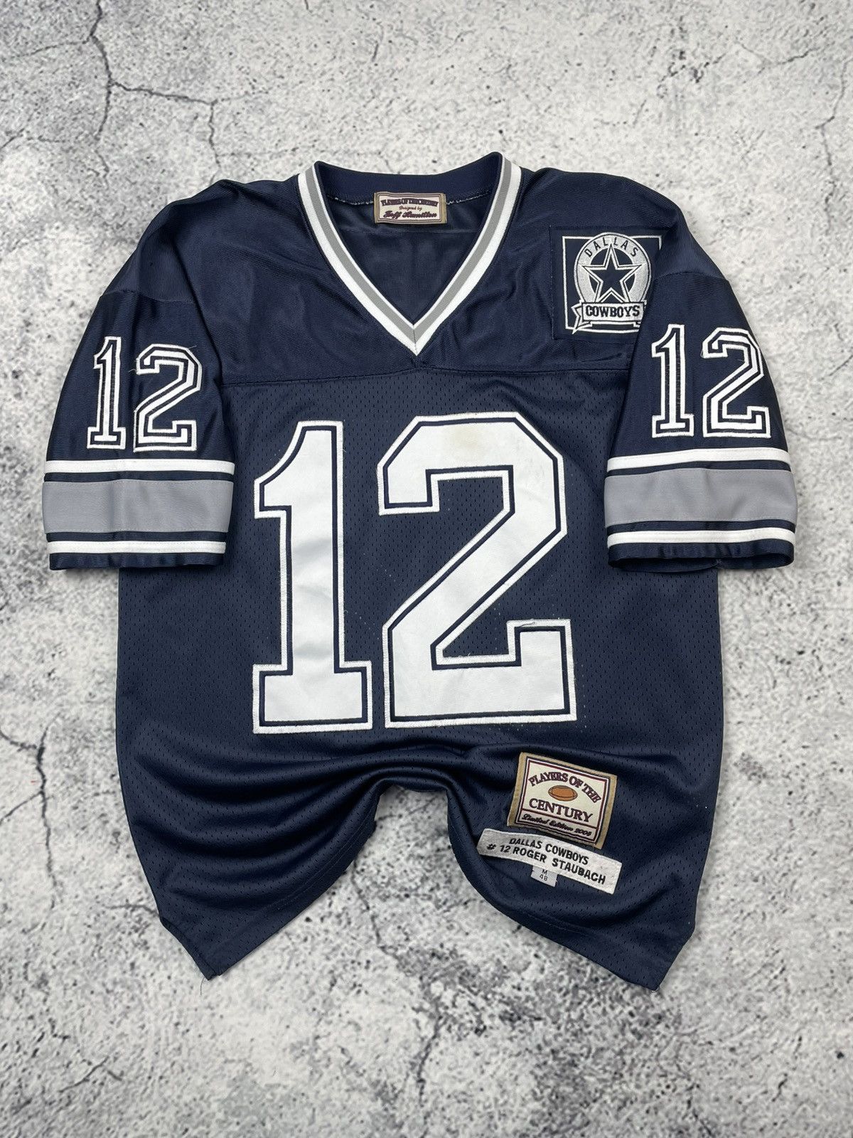 Jeff Hamilton Jeff Hamilton M – Dallas Cowboys #12 Roger Staubach NFL Size US M / EU 48-50 / 2 - 1 Thumbnail