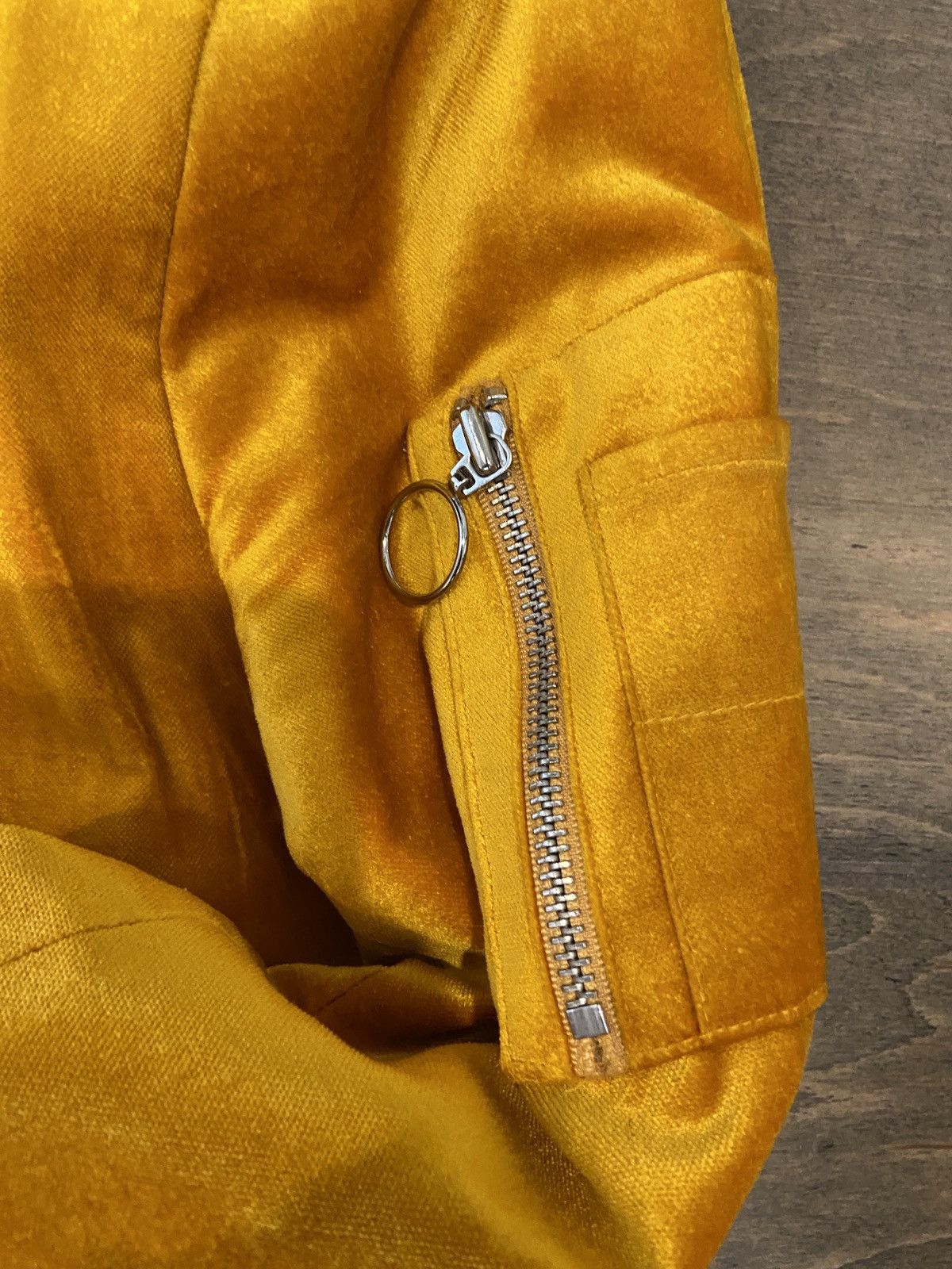 Designer × I.N.C I.N.C. Suede Bomber in Gold Size US M / EU 48-50 / 2 - 3 Thumbnail