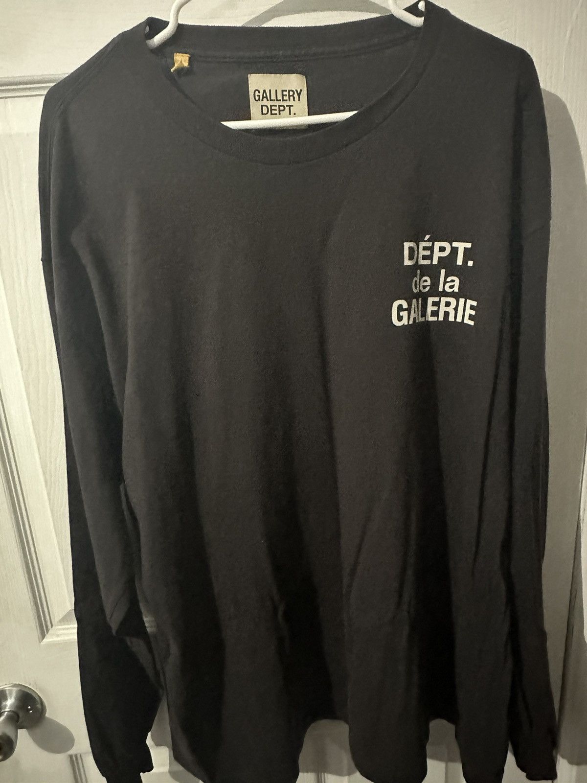 image of French Logo Print Gallery Dept in Black, Men's (Size XL)