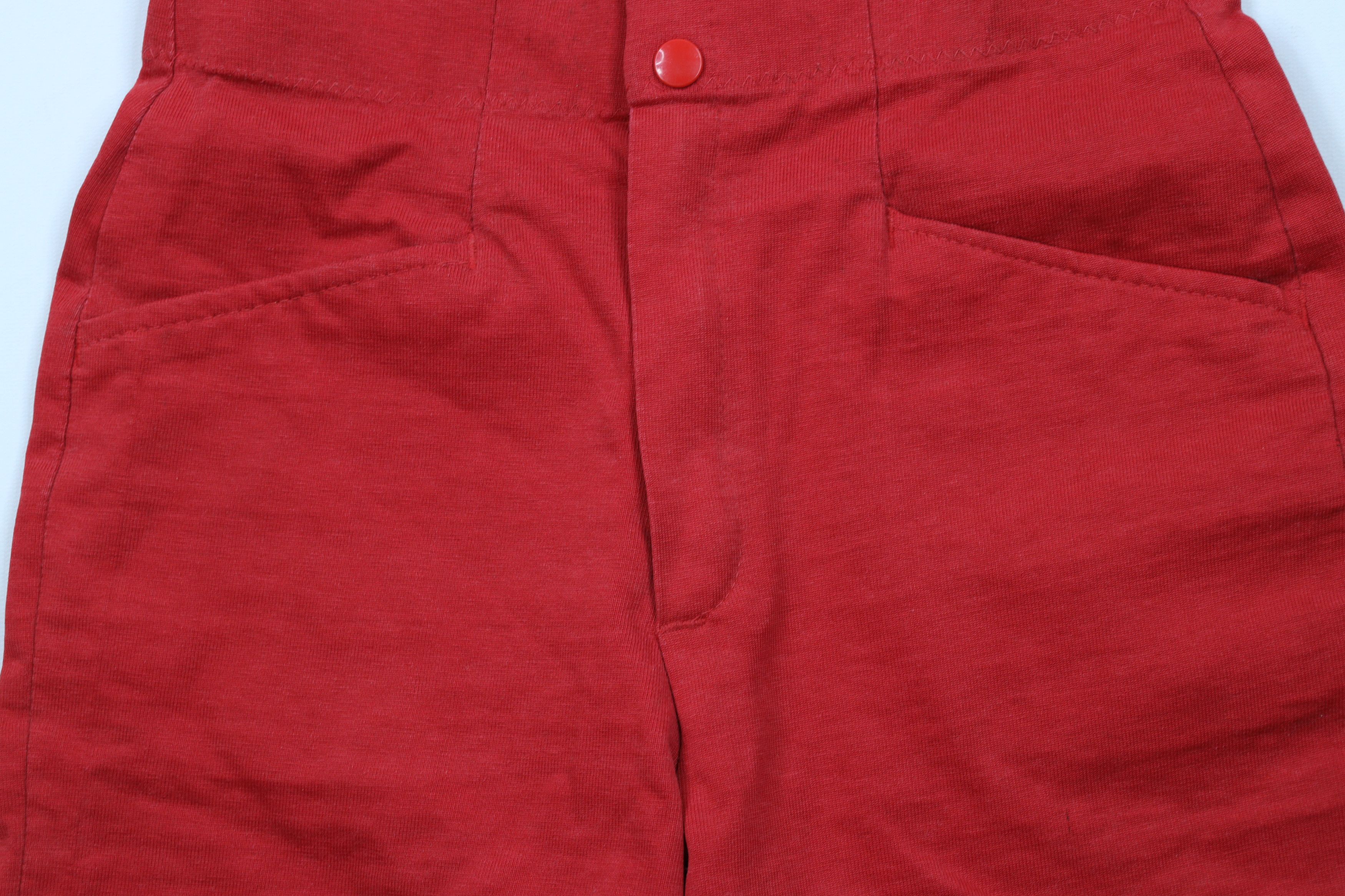 Vintage Vintage 70s Streetwear Knee Coach Coaches Shorts Red USA Size US 30 / EU 46 - 3 Thumbnail