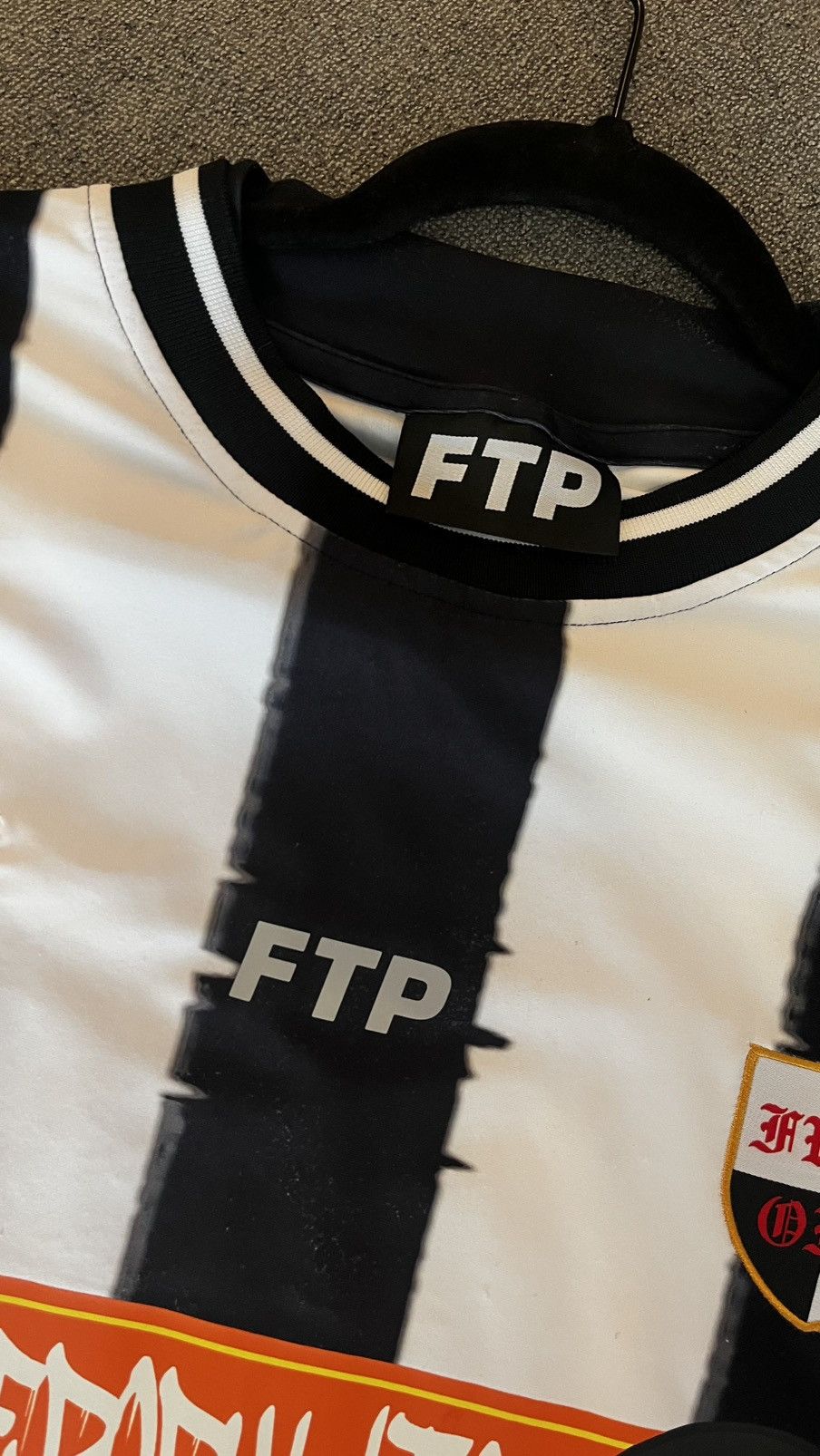 Fuck The Population Fuck the population soccer jersey Size US L / EU 52-54 / 3 - 5 Thumbnail