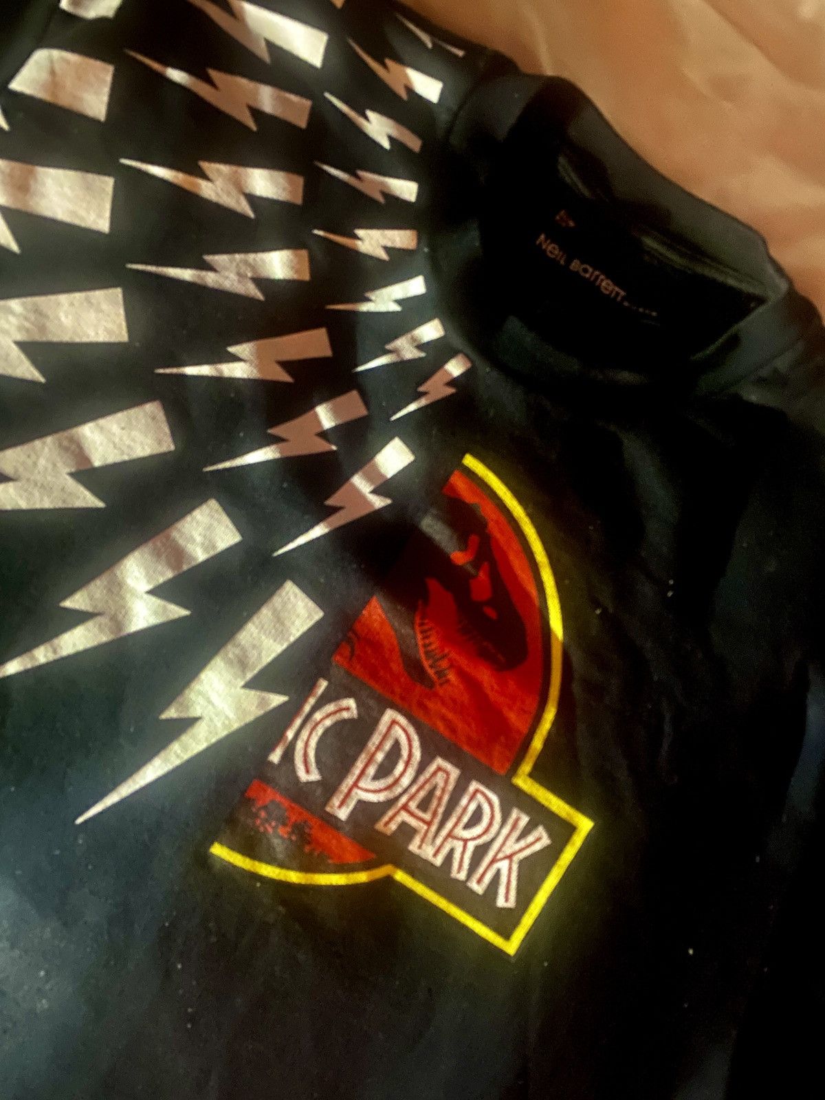 Neil Barrett NEIL BARRETT X JURASSIC PARK MEN'S SWEATSHIRT XL SLIM FIT Size US XL / EU 56 / 4 - 2 Thumbnail