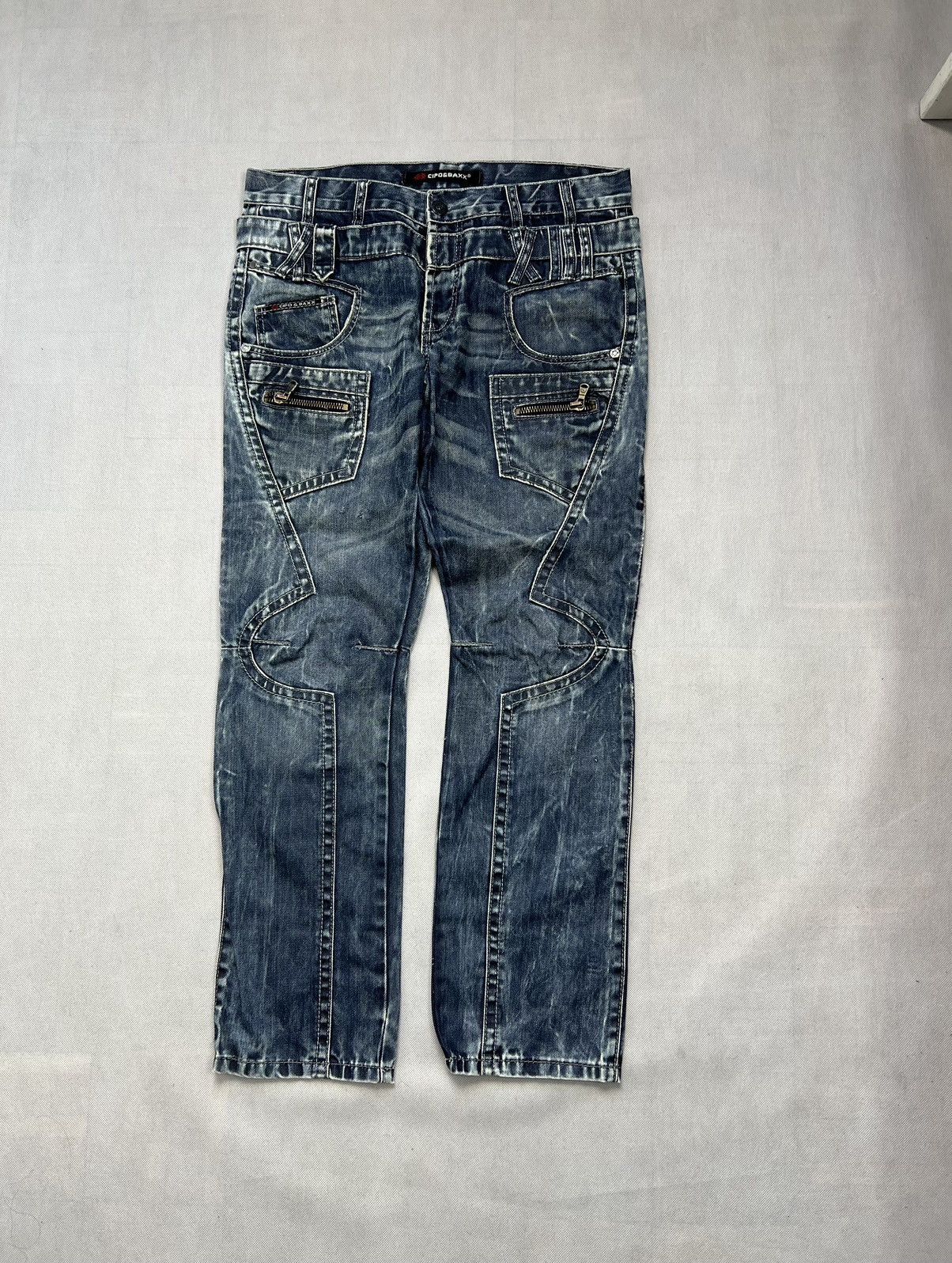 Japanese Brand × Vintage Heavy Pants Cipo & Baxx Hip Hop Rap Vintage Size US 33 - 1 Thumbnail