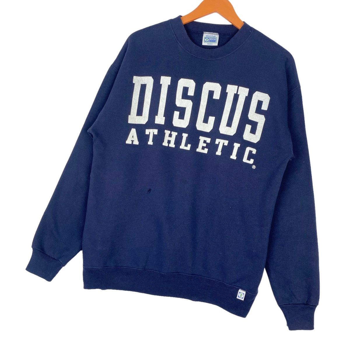 Designer × Vintage Discus Athletic Big Logo Sweatshirt Crewneck Pullover Size US M / EU 48-50 / 2 - 4 Thumbnail
