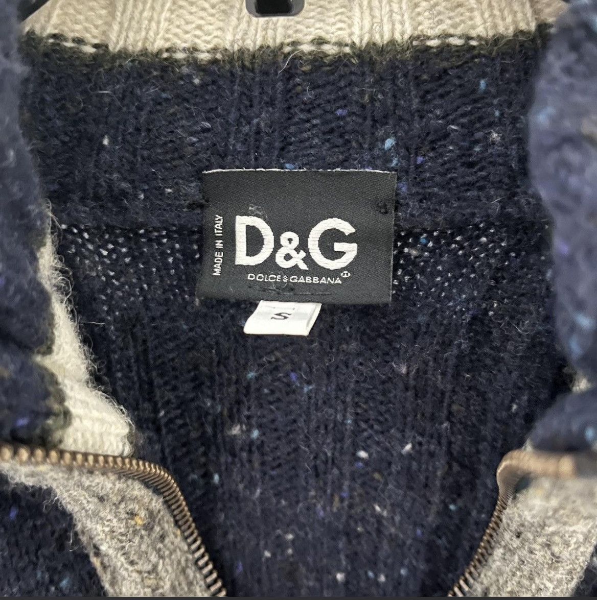 Dolce & Gabbana D&G ribbed varsity sweater Size US S / EU 44-46 / 1 - 4 Thumbnail