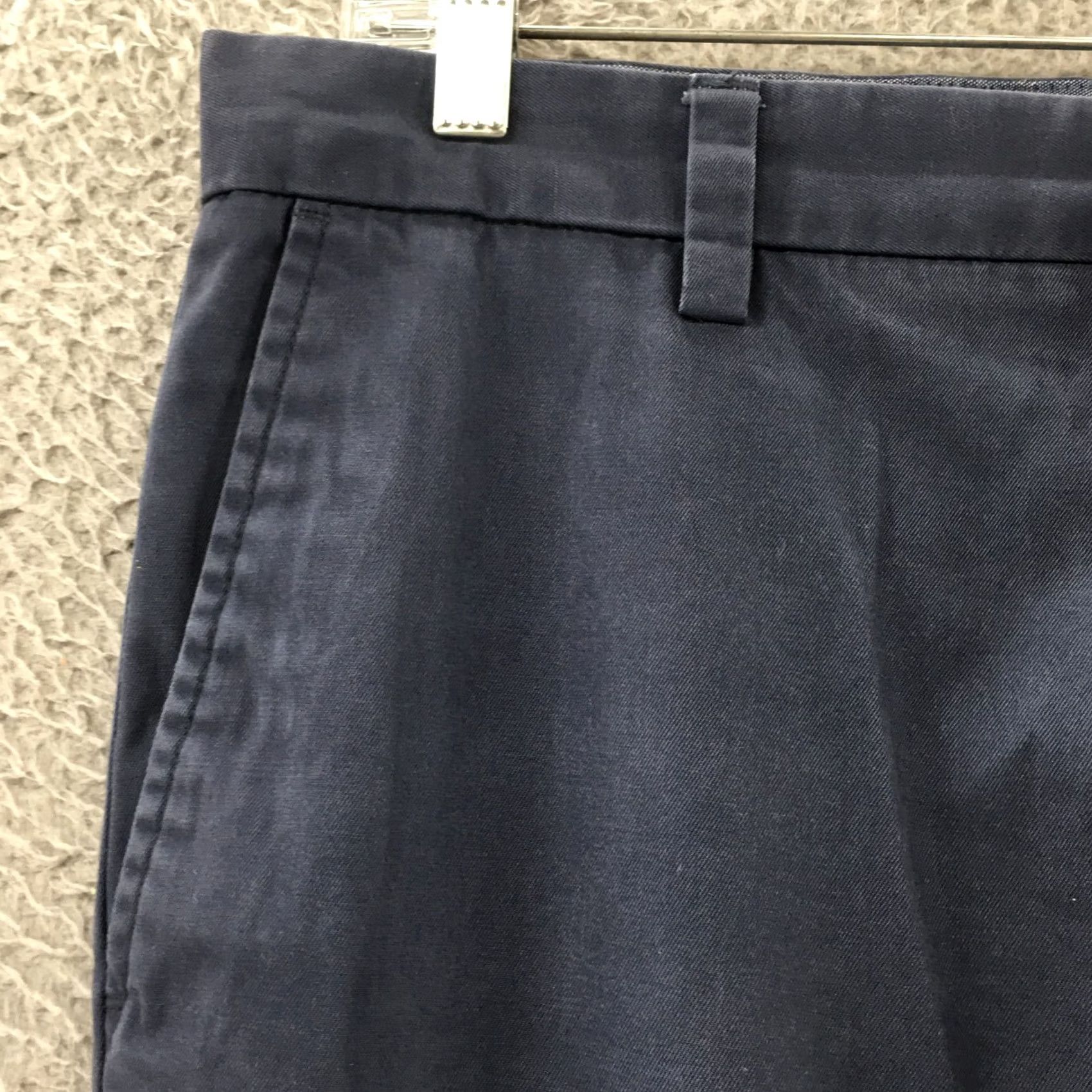 Banana Republic Banana Republic Emerson Chino Pants Mens 33x34 Blue Cotton Mid Rise Zip Fly Shirt? Size US 33 - 4 Thumbnail