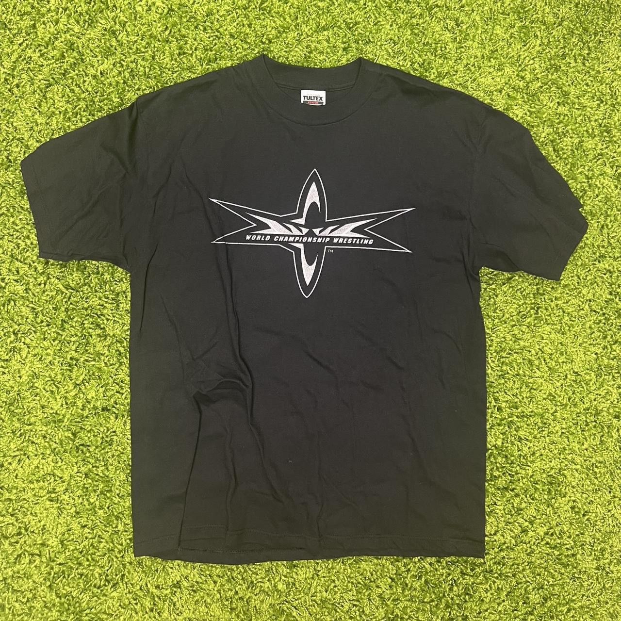 Tultex × Vintage × WCW/nWo Vintage WCW Shut Up and Wrestle T-shirt Size US XL / EU 56 / 4 - 1 Thumbnail