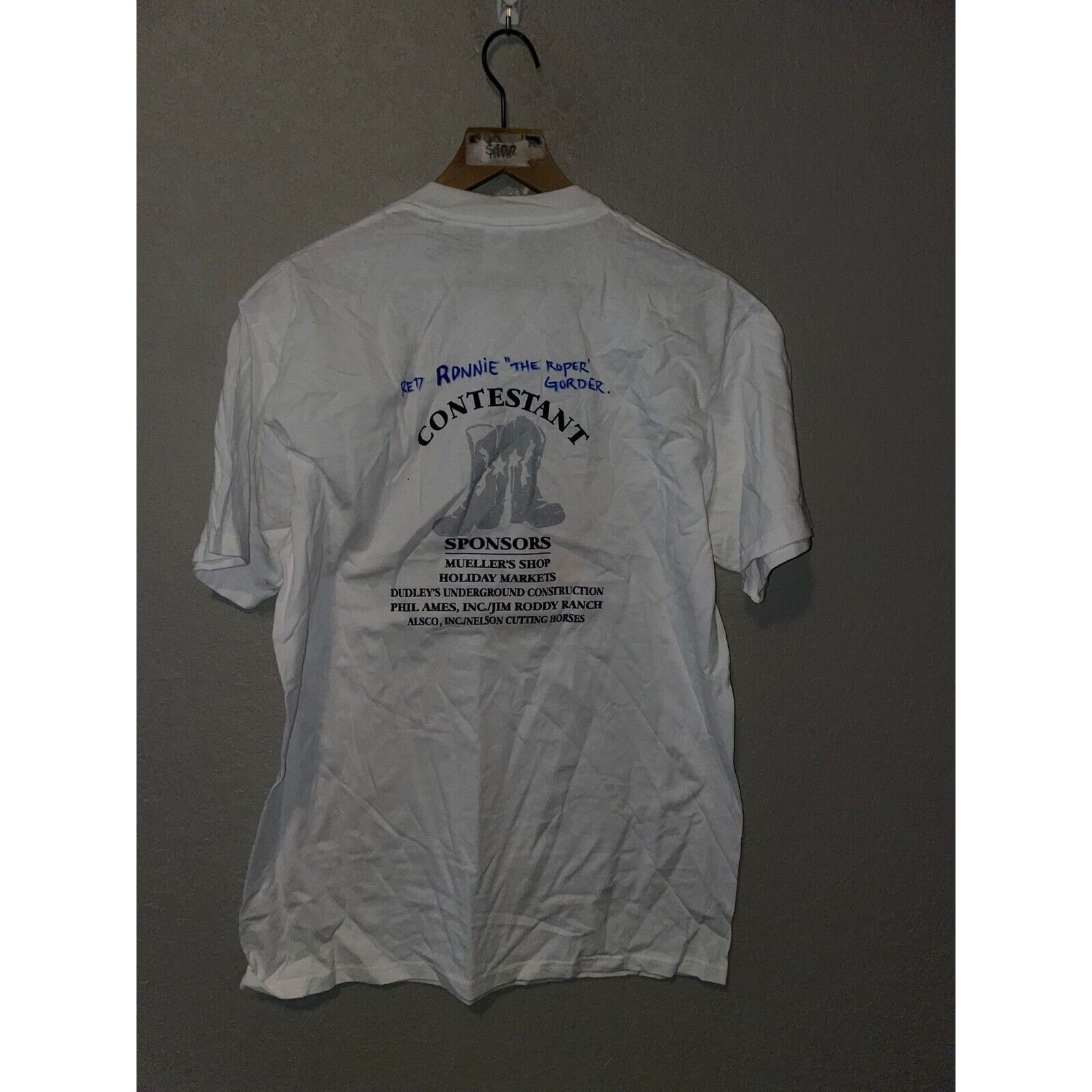 Jerzees Vintage Rodeo Shirt California Assc State Finals Tee 1995 Size US L / EU 52-54 / 3 - 7 Thumbnail