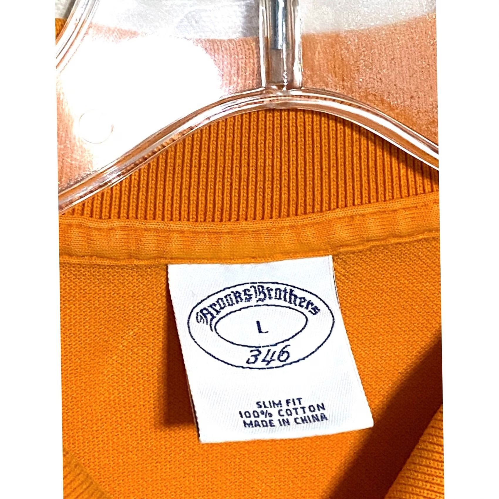 Brooks Brothers Brooks Brothers Polo Shirt Slim Fit Men L Orange Golf Office Preppy Academia Shirt Mens Slim Polo 100% Cotton Short Sleeve Knit Pullover Embroidered Size US L / EU 52-54 / 3 - 6 Thumbnail