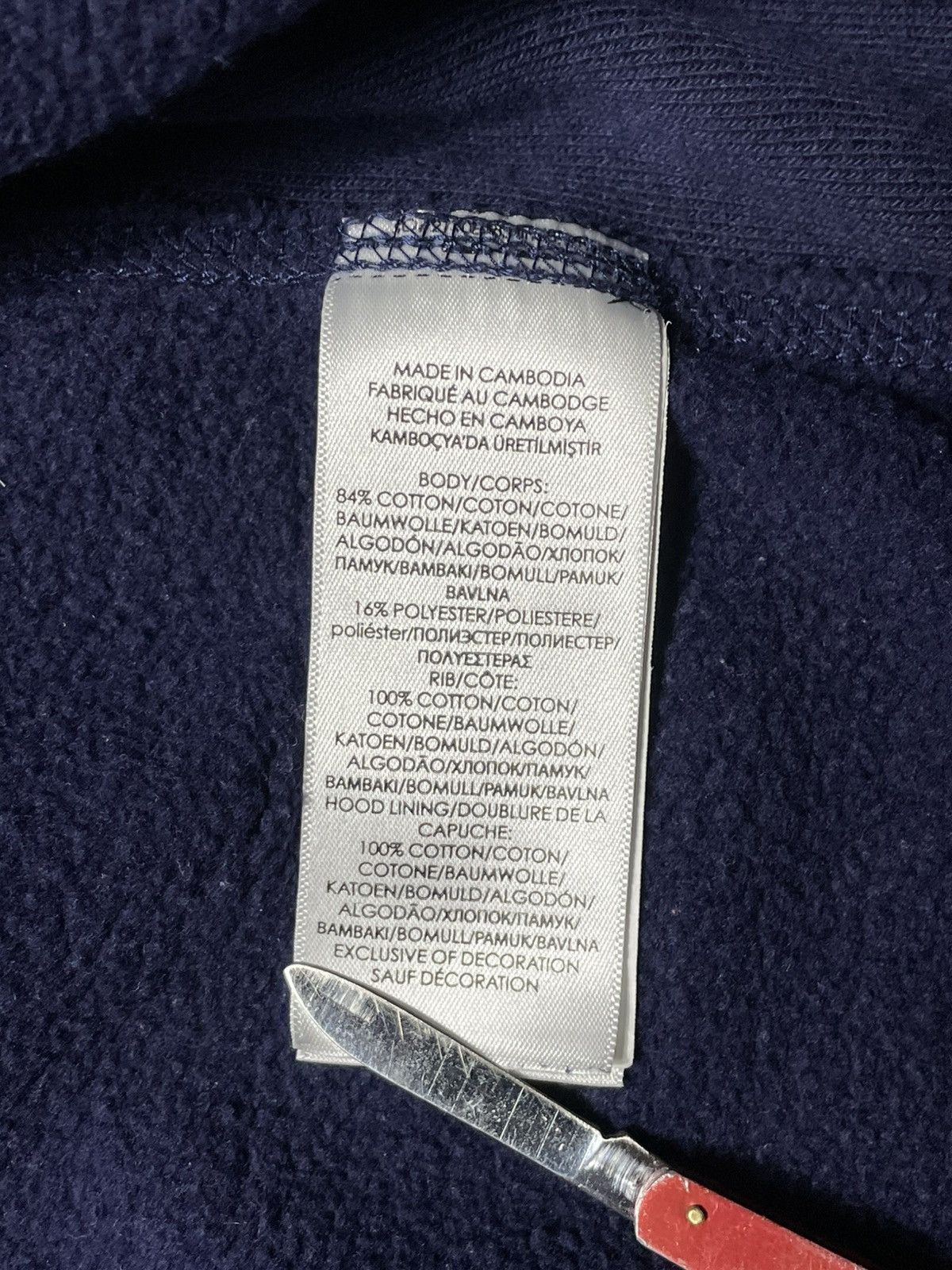 Polo Ralph Lauren Vintage Polo Ralph Lauren Boxy Zip Hoodie Y2K XS Size US XS / EU 42 / 0 - 6 Thumbnail