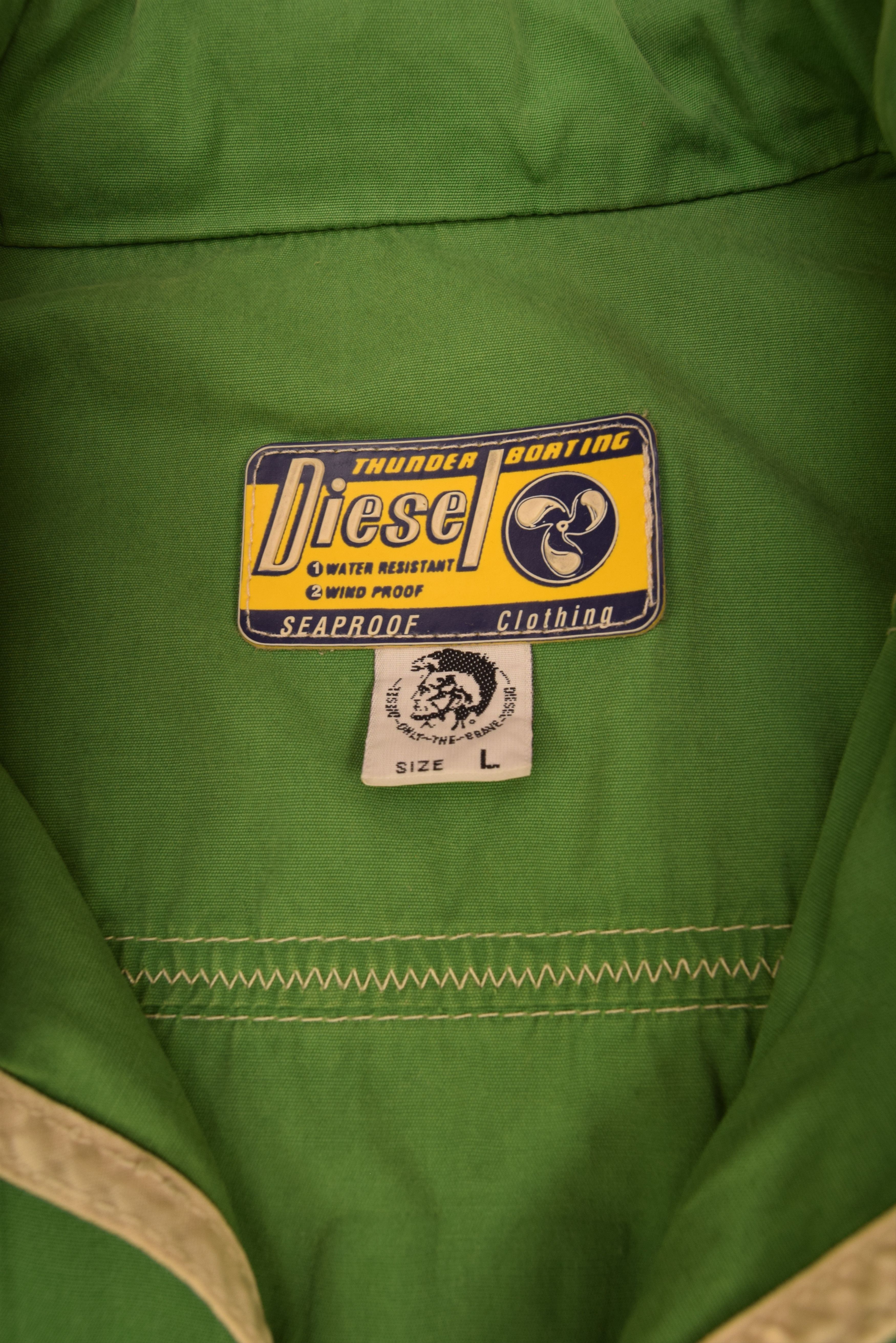 Diesel Thunder Boating Hooded Vest Utilitarian Technical