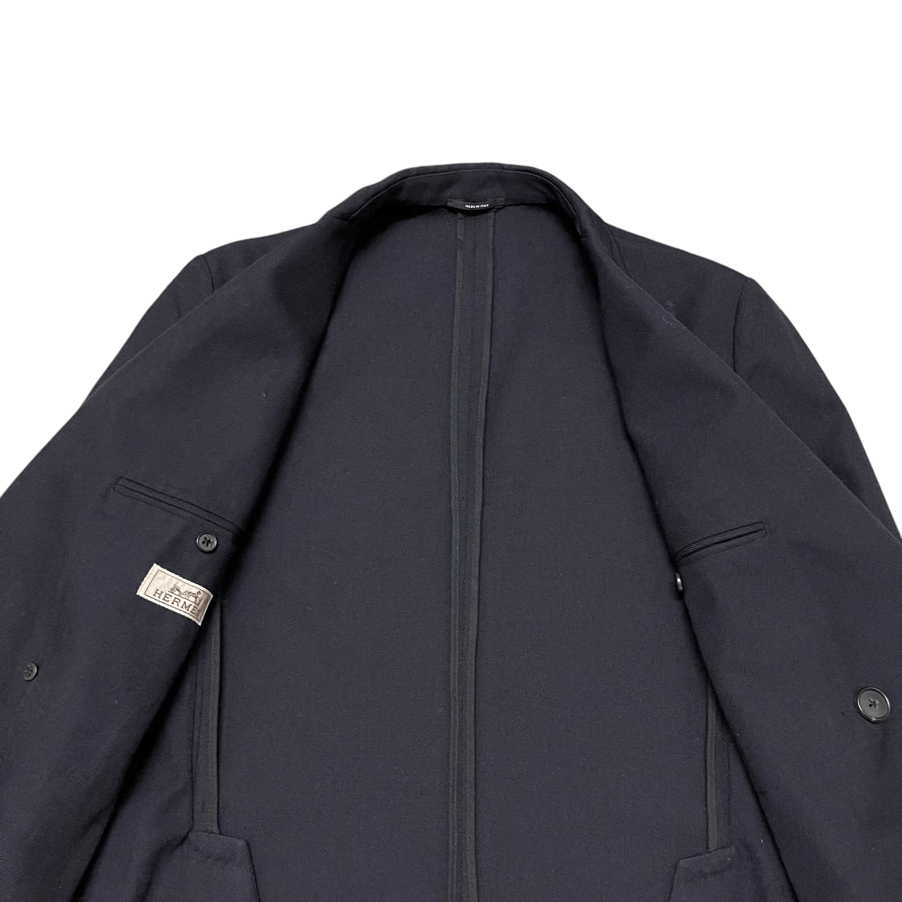 Hermes Hermes Double Breasted Wool Coat Blazer Size US M / EU 48-50 / 2 - 7 Thumbnail