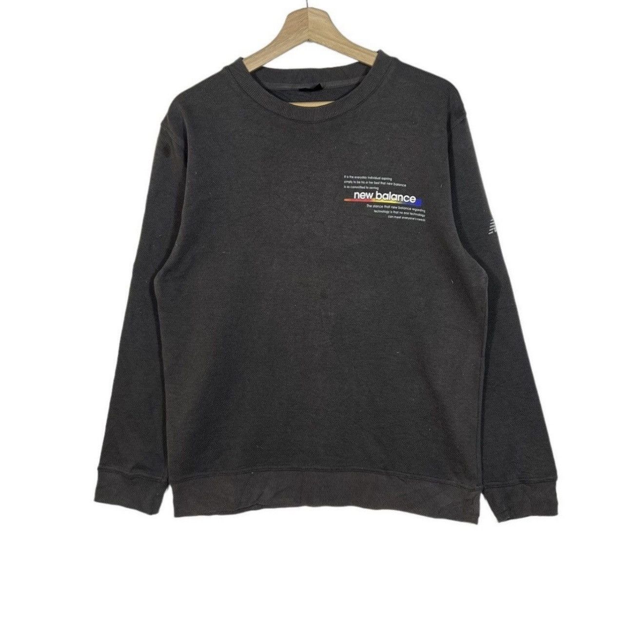 New Balance vintage new balance sweatshirt big logo Size US L / EU 52-54 / 3 - 1 Thumbnail