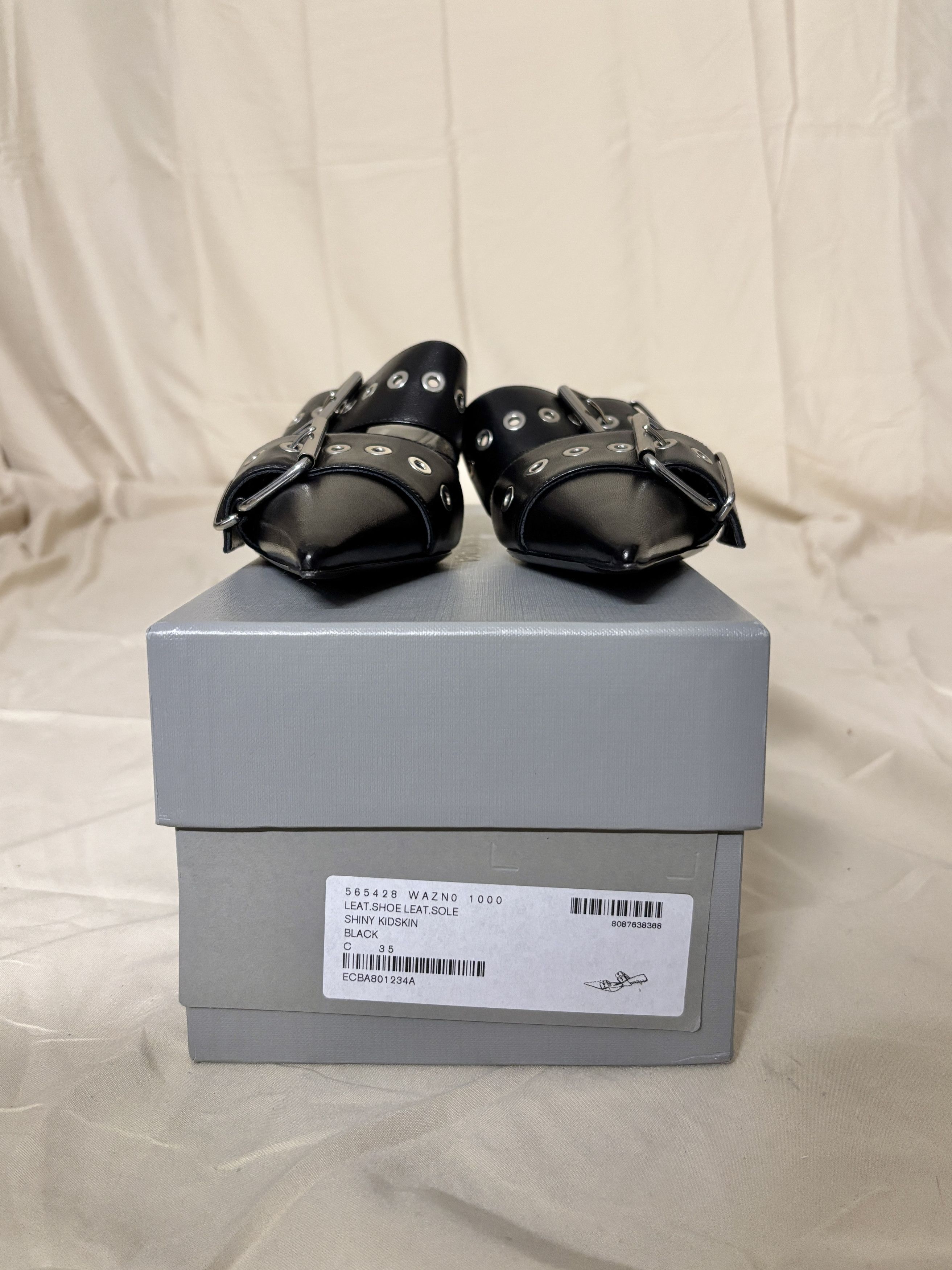 Balenciaga Balenciaga Knife Mules, New in Box Size US 5 / IT 35 - 11 Thumbnail