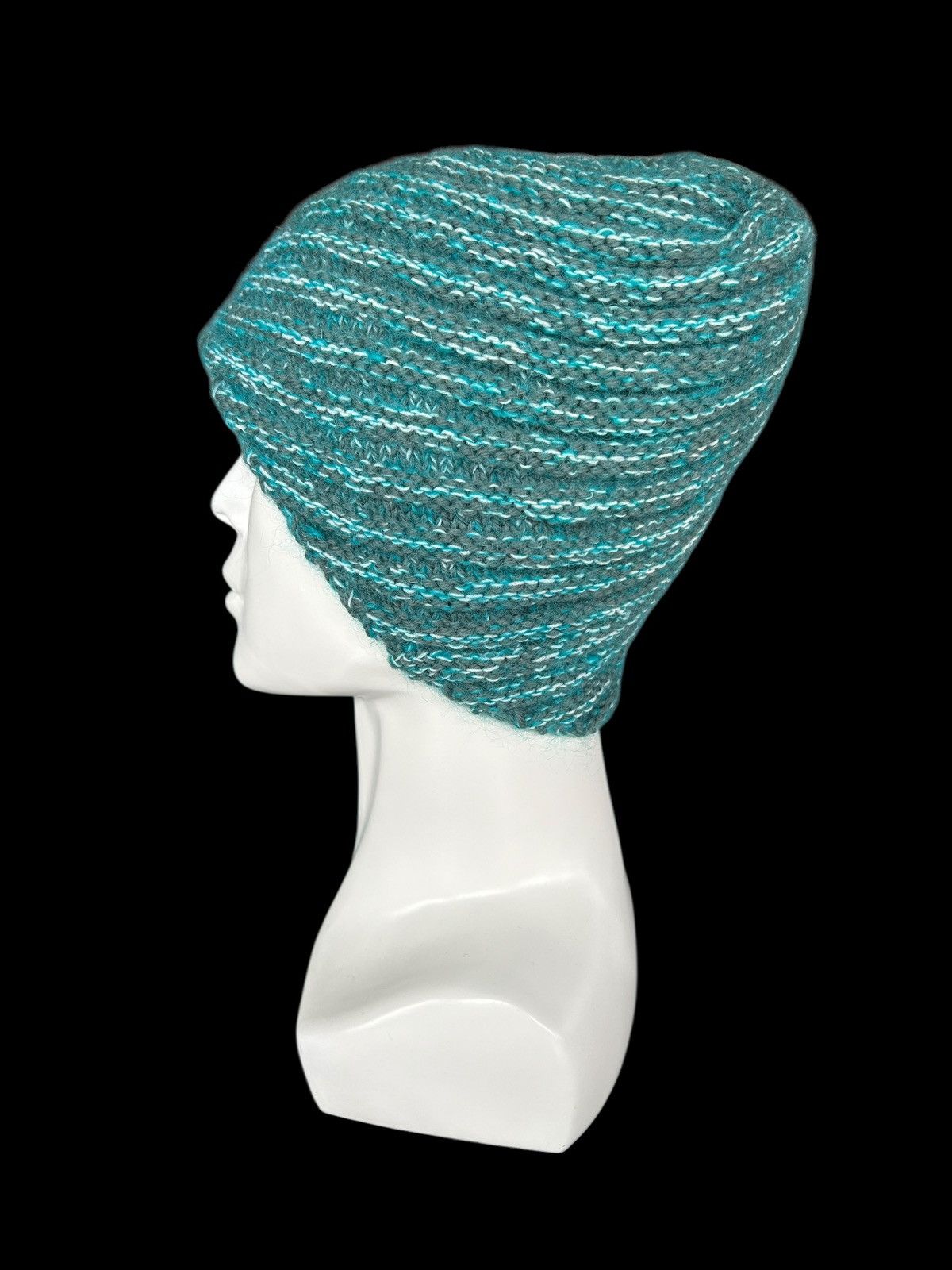 Japanese Brand × Kapital × Vintage Crochet Knitted Handmade Beanie Hats Size ONE SIZE - 3 Thumbnail
